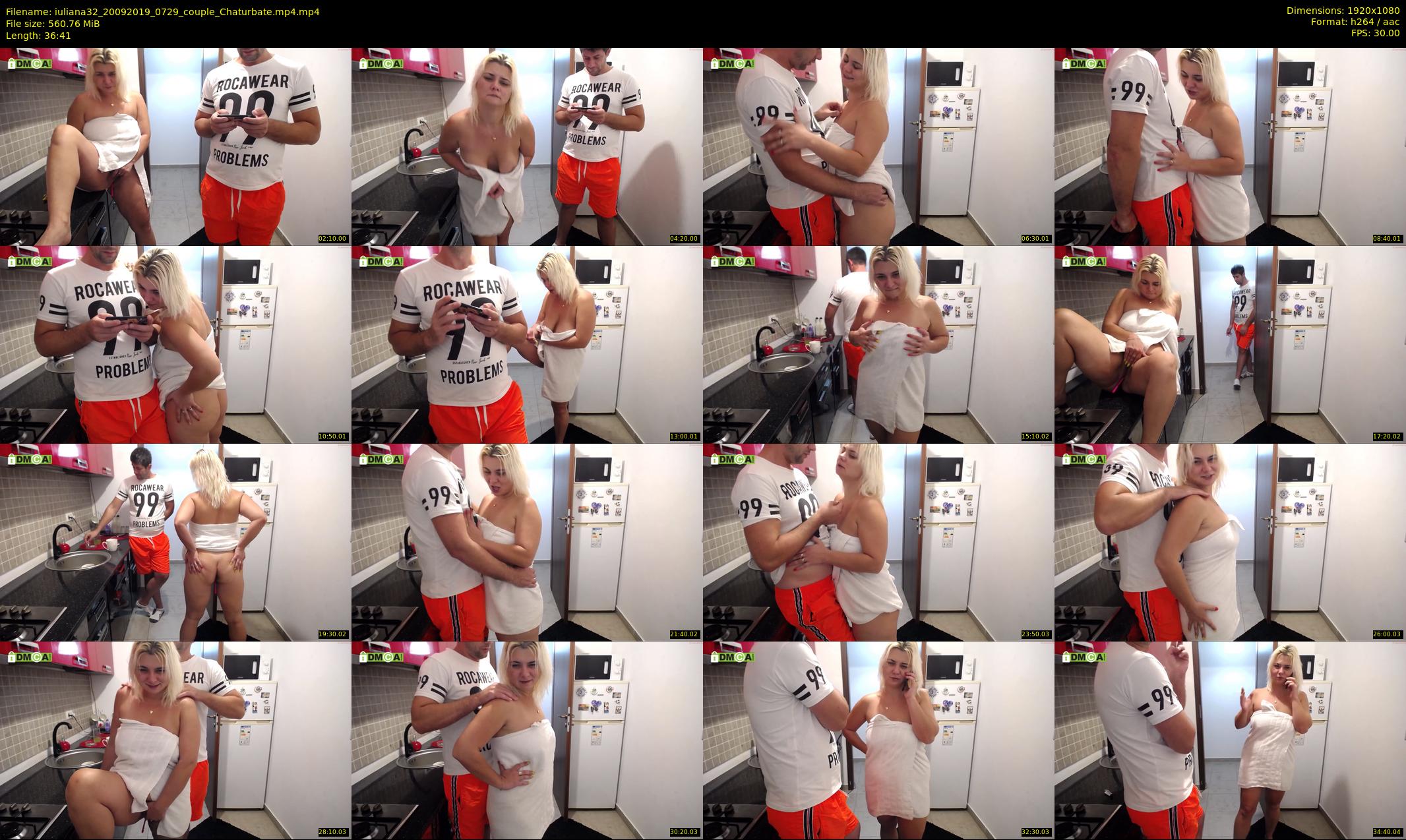 iuliana32 — 37 minute Chaturbate couple cam show recording, 1080p, Sep 20, 2019