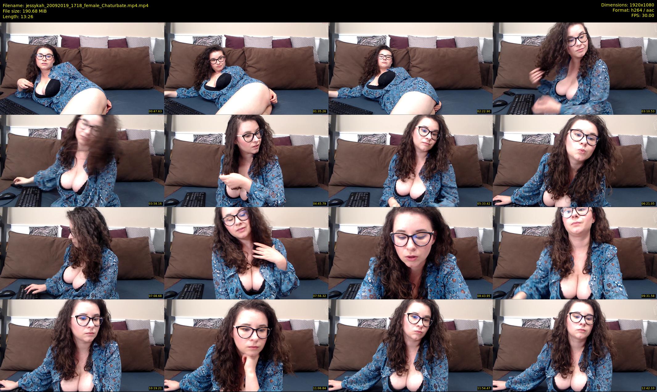 jessykah — 14 minute Chaturbate female cam show recording, 1080p, Sep 20, 2019