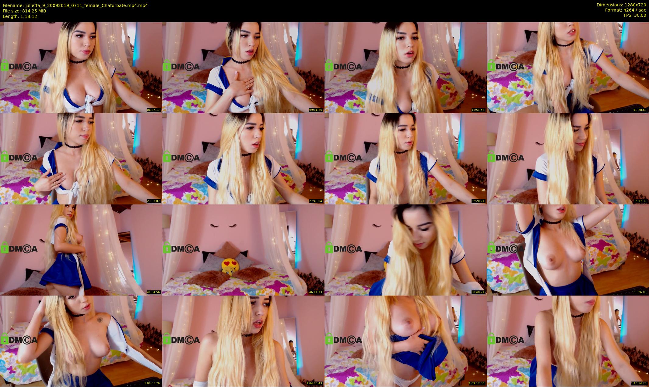 julietta_9 — 79 minute Chaturbate female cam show recording, 720p, Sep 20, 2019