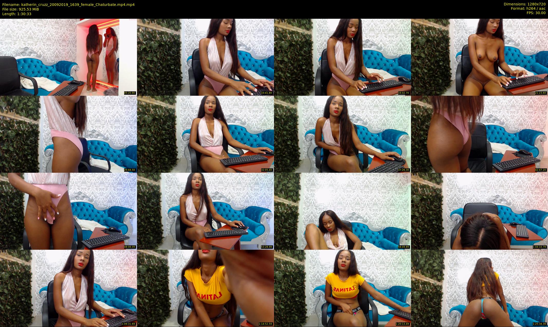 katherin_cruzz — 91 minute Chaturbate female cam show recording, 720p, Sep 20, 2019