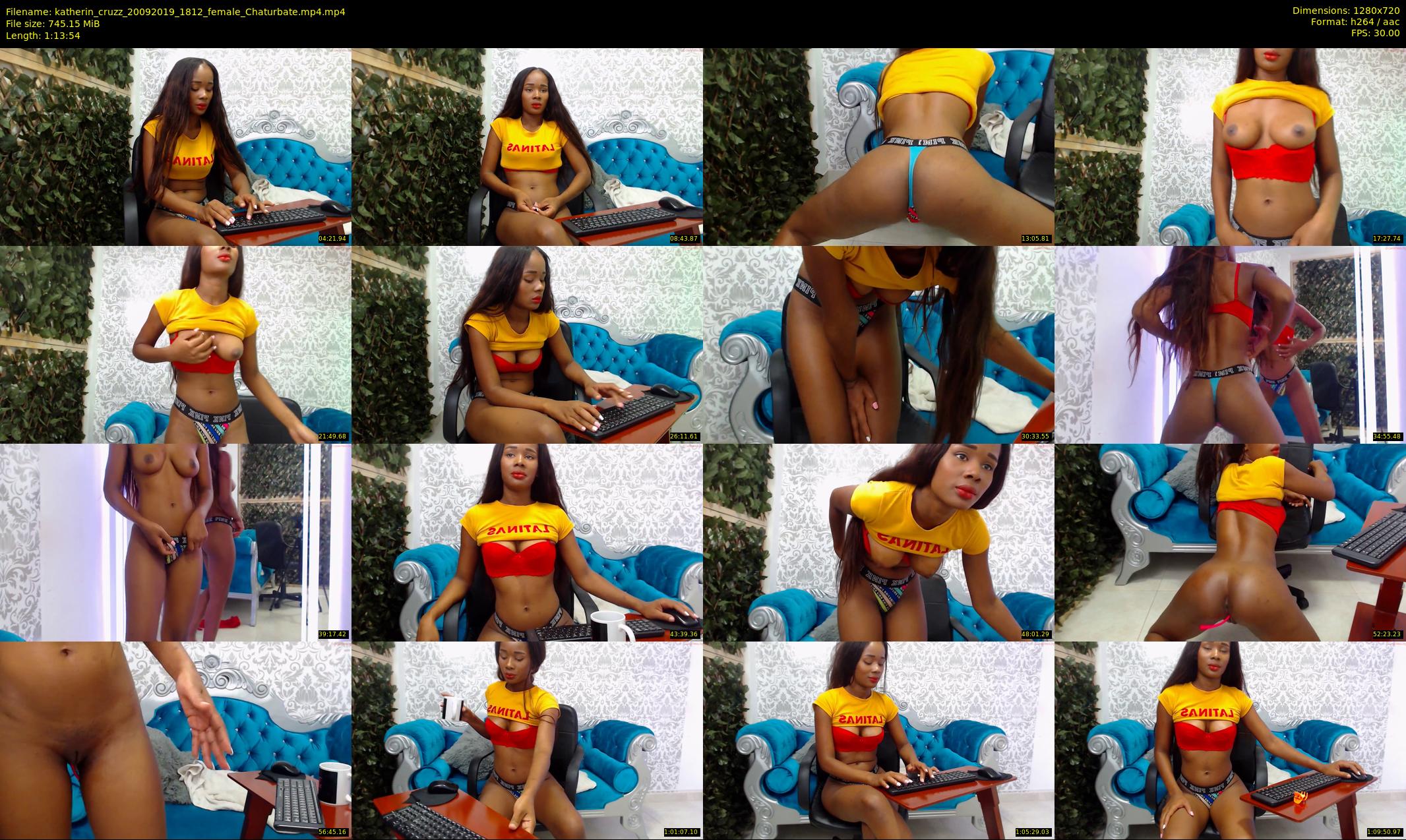 katherin_cruzz — 74 minute Chaturbate female cam show recording, 720p, Sep 20, 2019
