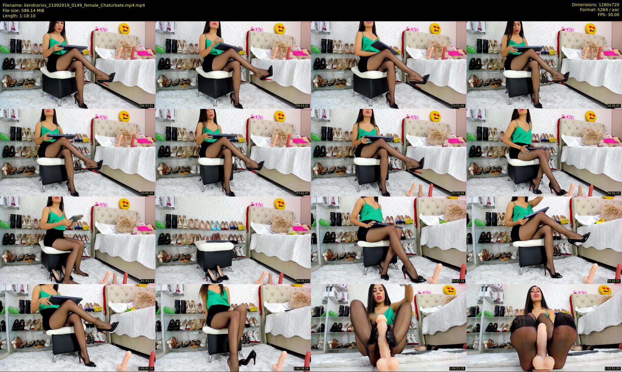 kendrarios — 79 minute Chaturbate female cam show recording, 720p, Sep 21, 2019