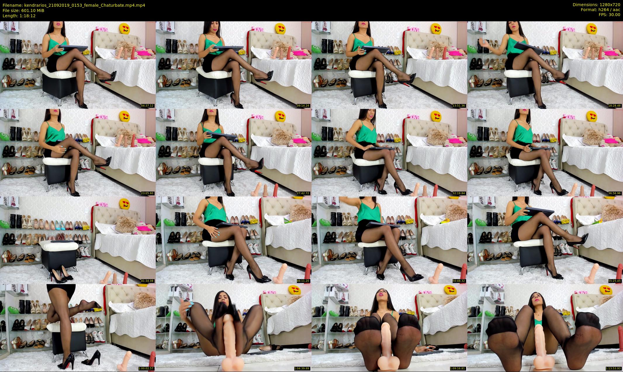 kendrarios — 79 minute Chaturbate female cam show recording, 720p, Sep 21, 2019
