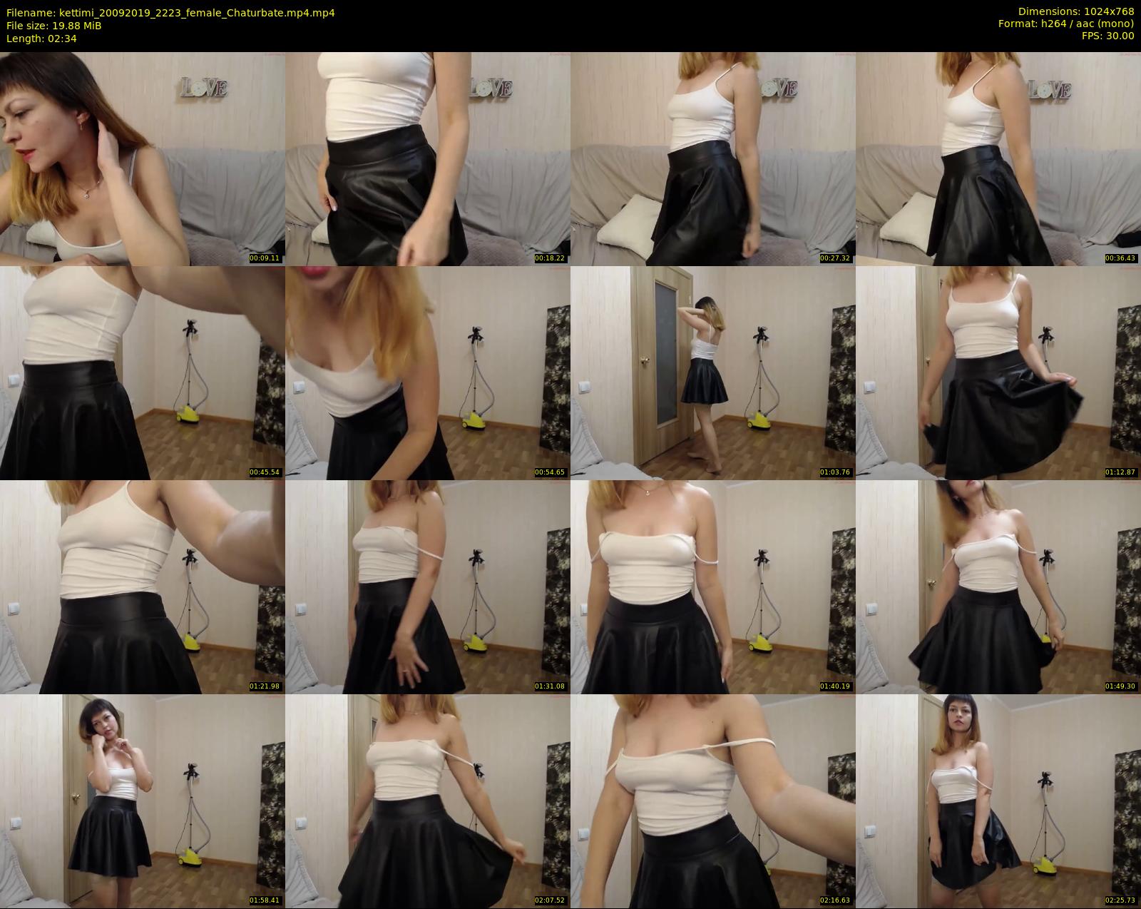 kettimi — 3 minute Chaturbate female cam show recording, 720p, Sep 20, 2019