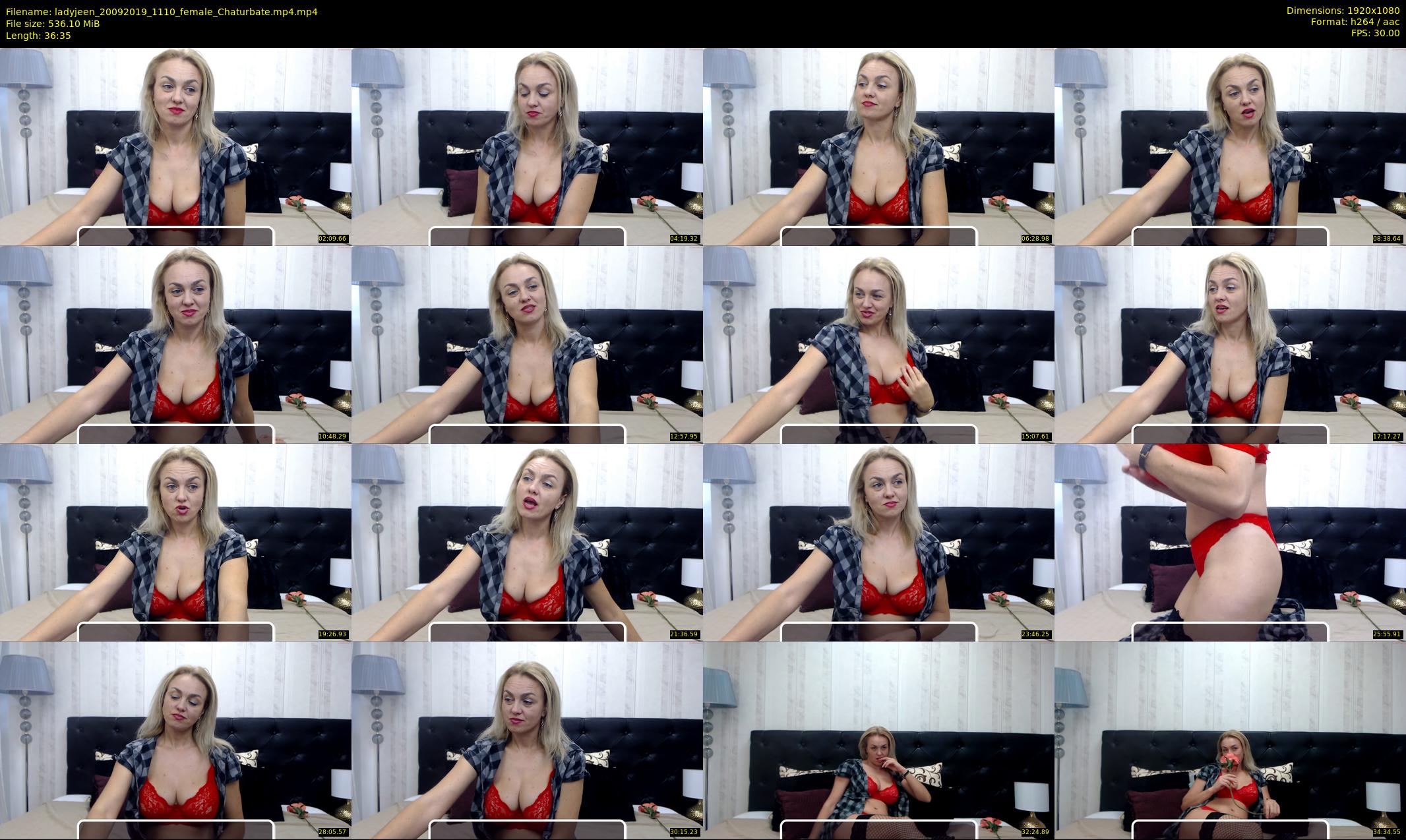 ladyjeen — 37 minute Chaturbate female cam show recording, 1080p, Sep 20, 2019