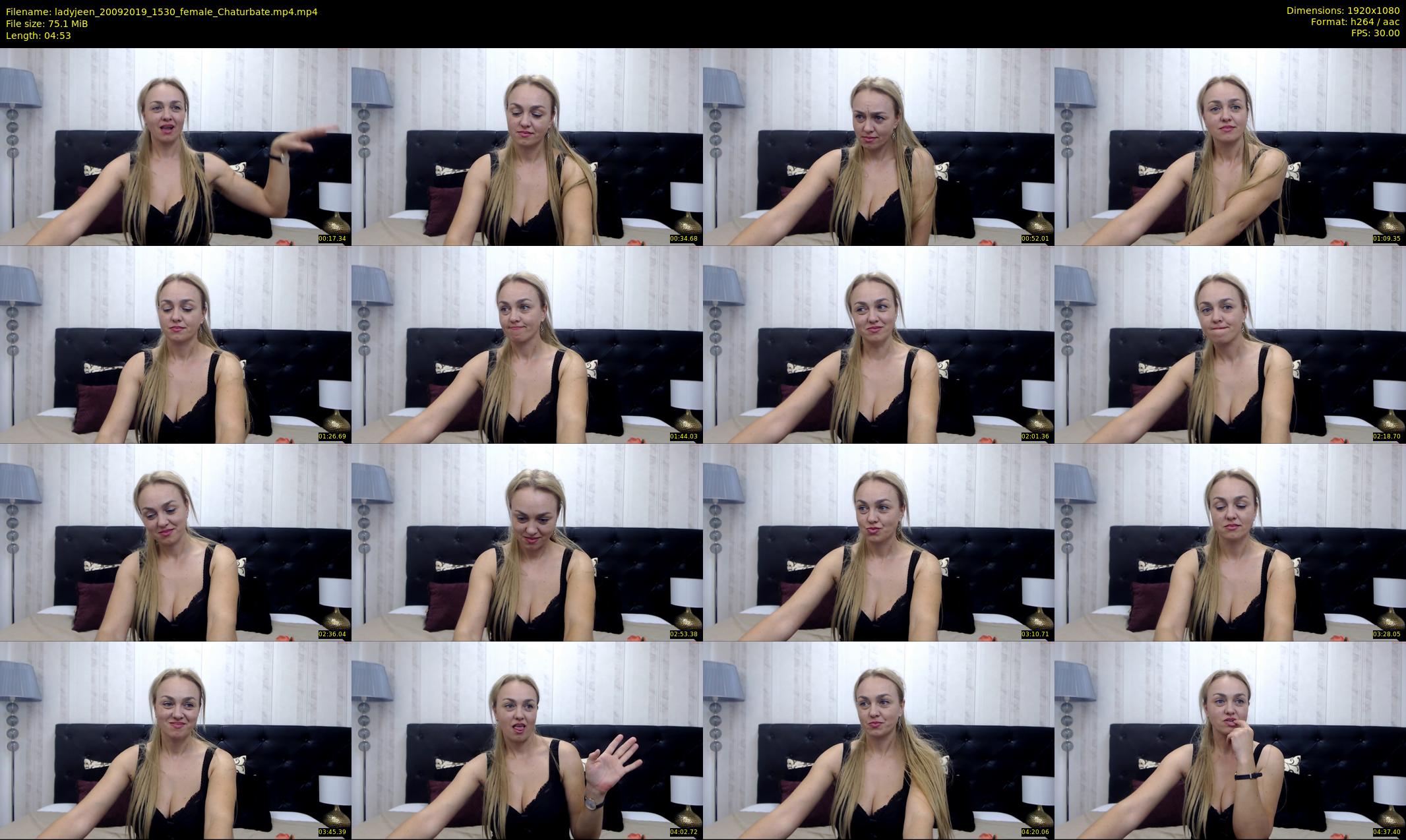 ladyjeen — 5 minute Chaturbate female cam show recording, 1080p, Sep 20, 2019