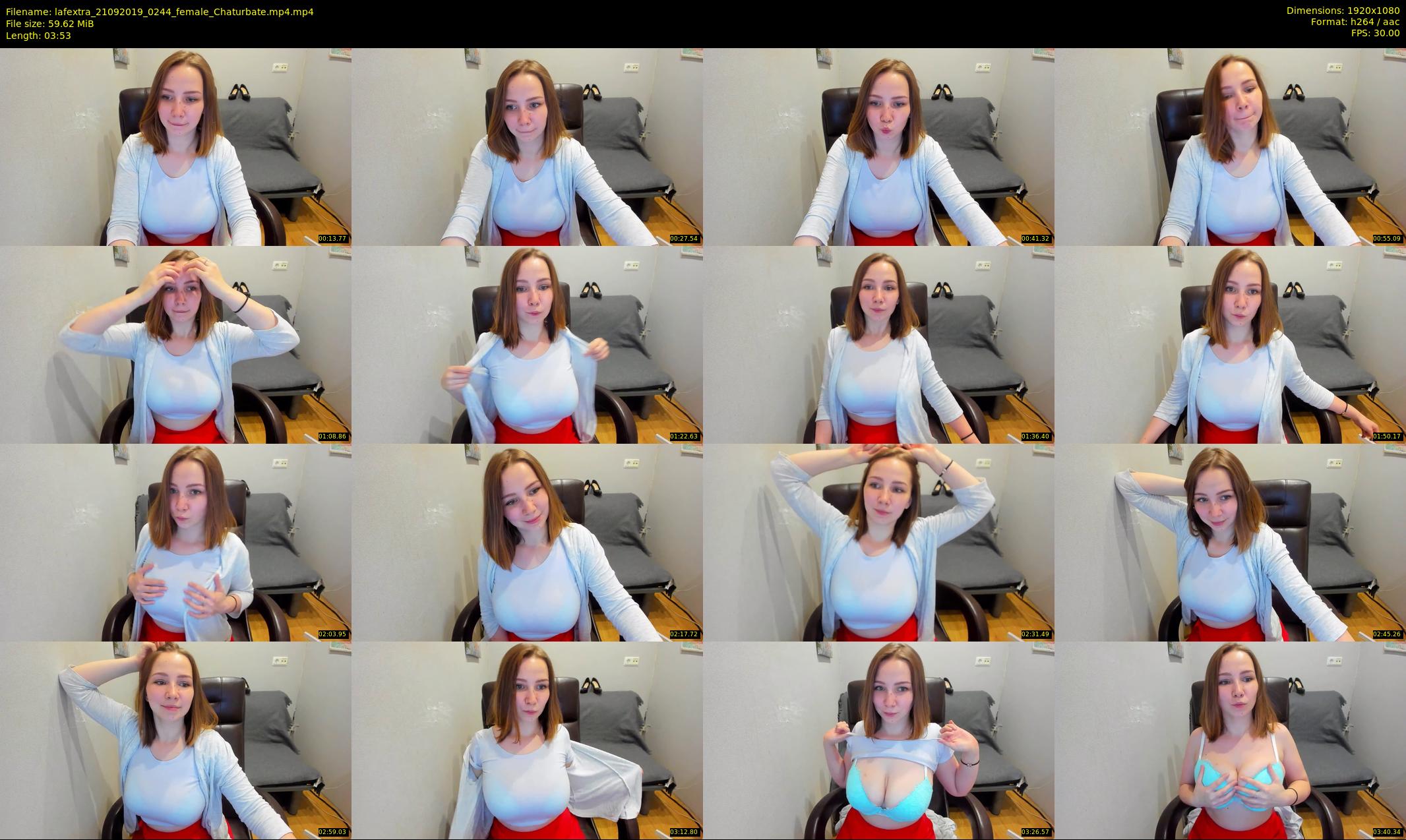 lafextra — 4 minute Chaturbate female cam show recording, 1080p, Sep 21, 2019