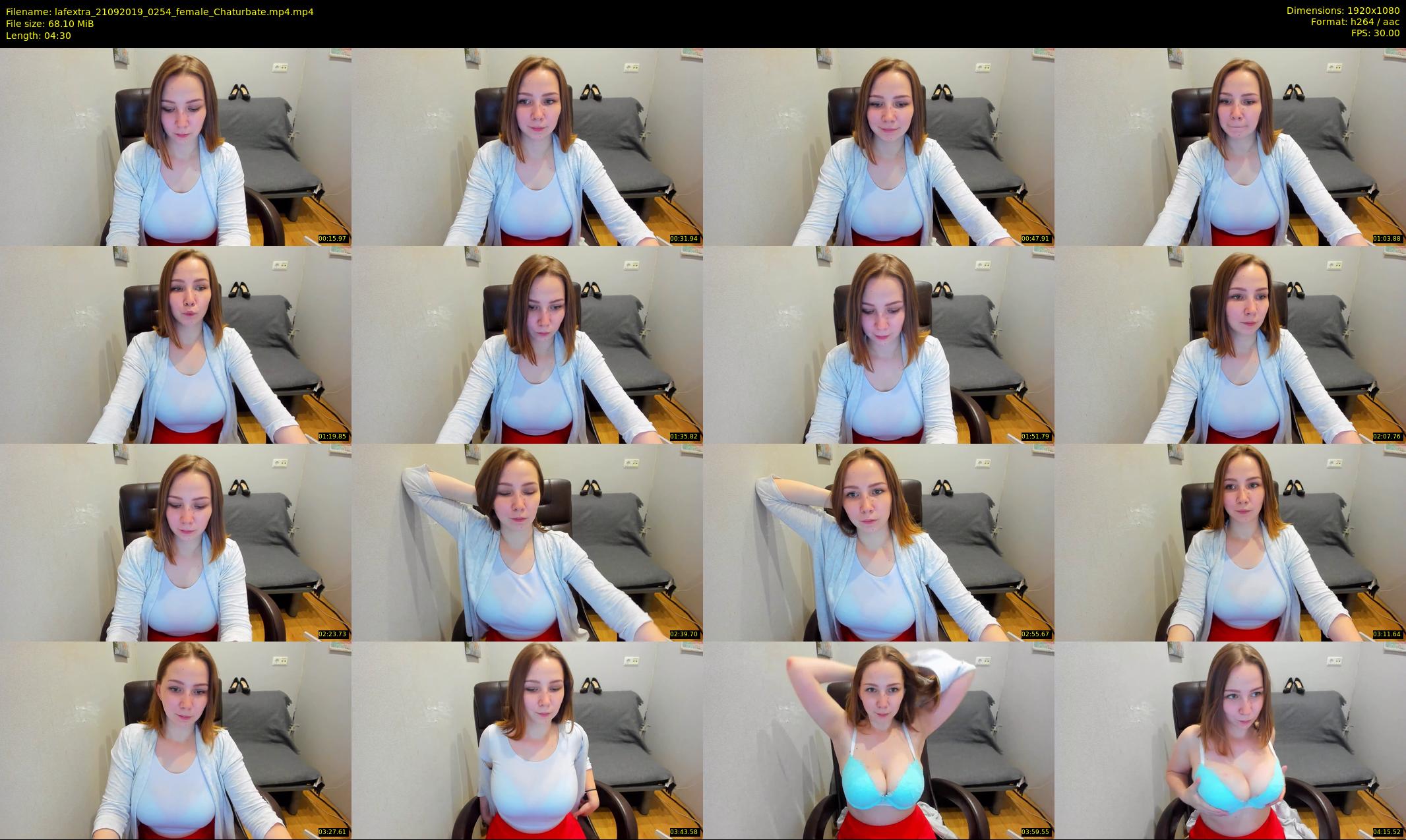 lafextra — 5 minute Chaturbate female cam show recording, 1080p, Sep 21, 2019