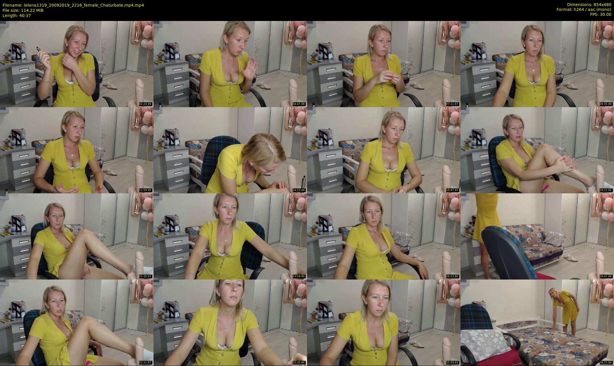 lelena1319 — 41 minute Chaturbate female cam show recording, 480p, Sep 20, 2019