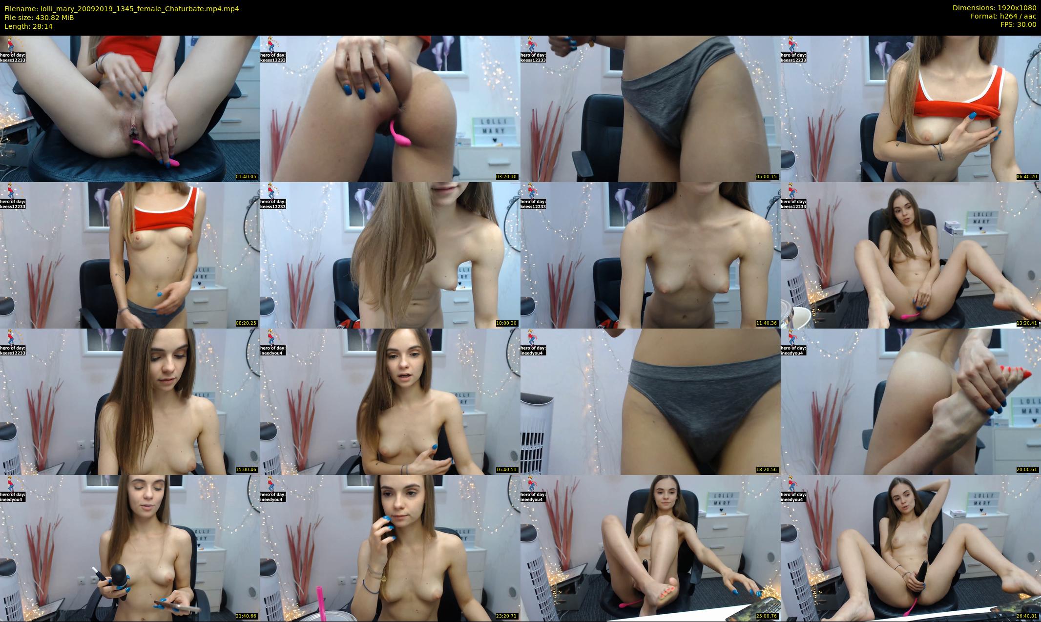 lolli_mary — 29 minute Chaturbate female cam show recording, 1080p, Sep 20, 2019