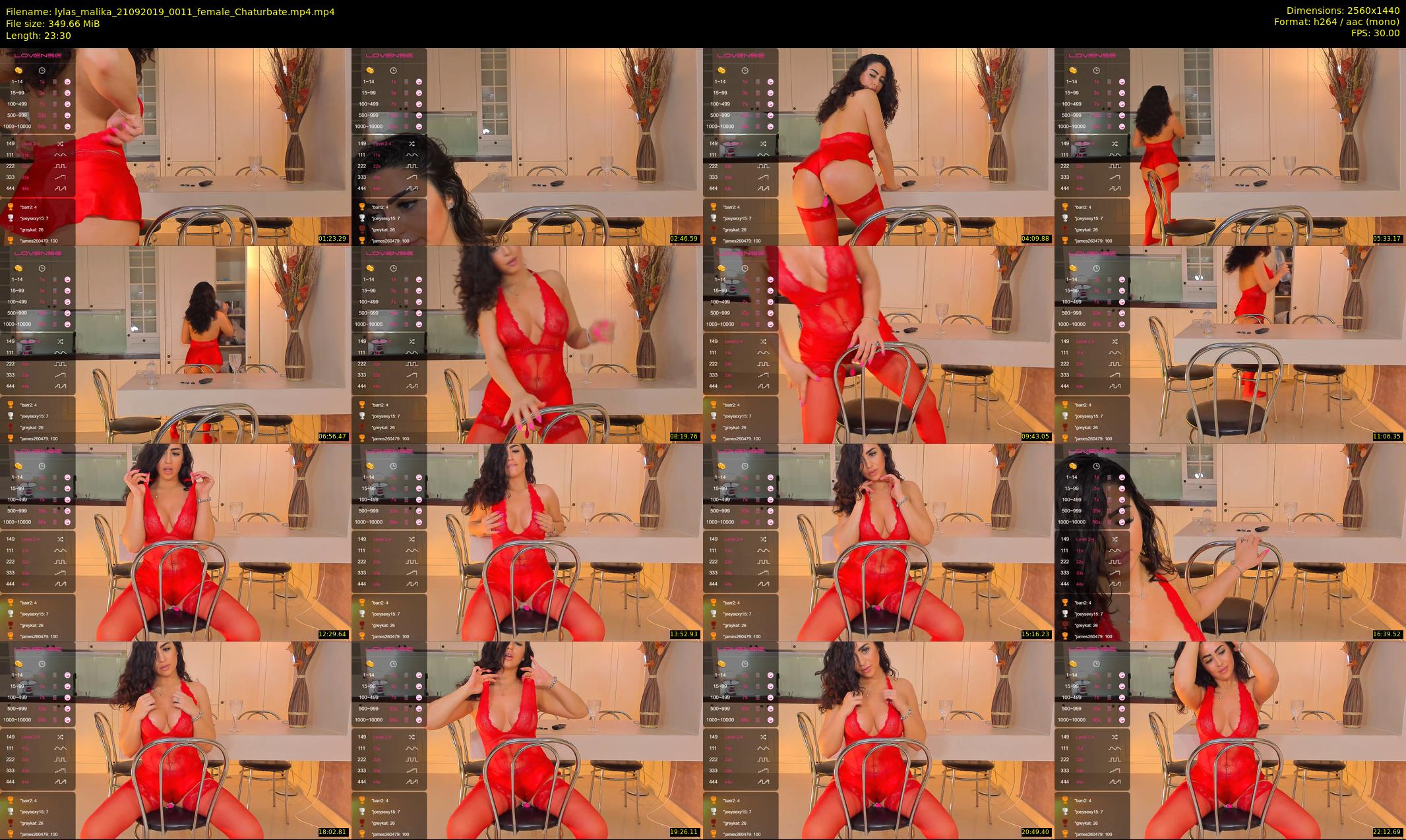 lylas_malika — 24 minute Chaturbate female cam show recording, 1080p, Sep 21, 2019