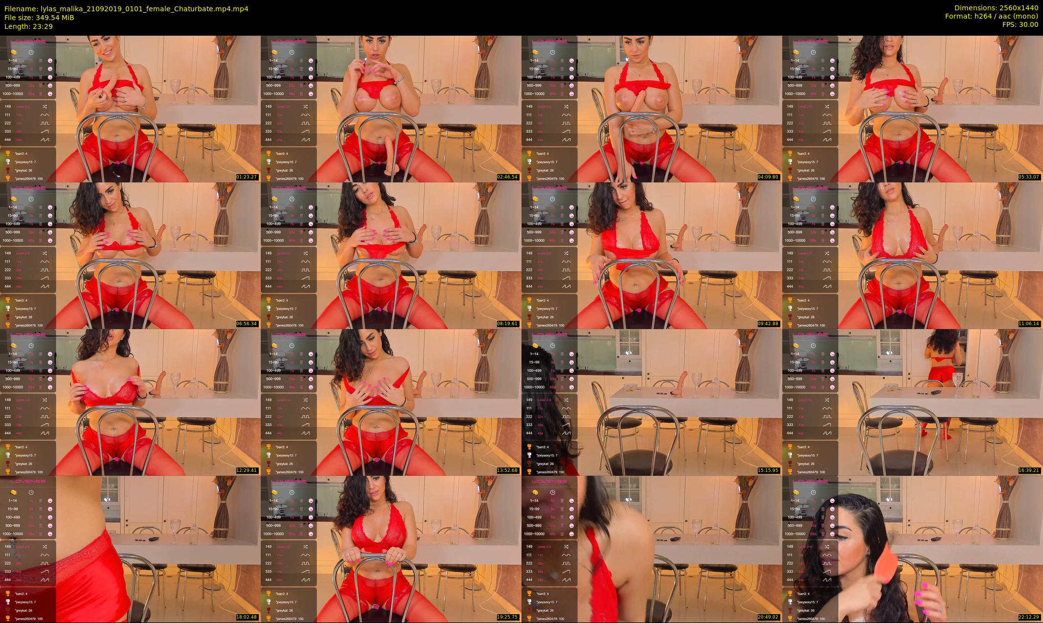 lylas_malika — 24 minute Chaturbate female cam show recording, 1080p, Sep 21, 2019