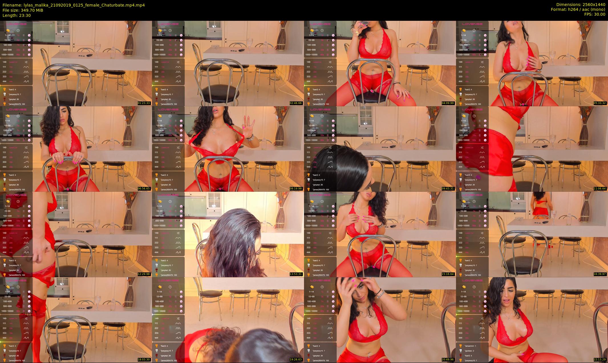 lylas_malika — 24 minute Chaturbate female cam show recording, 1080p, Sep 21, 2019