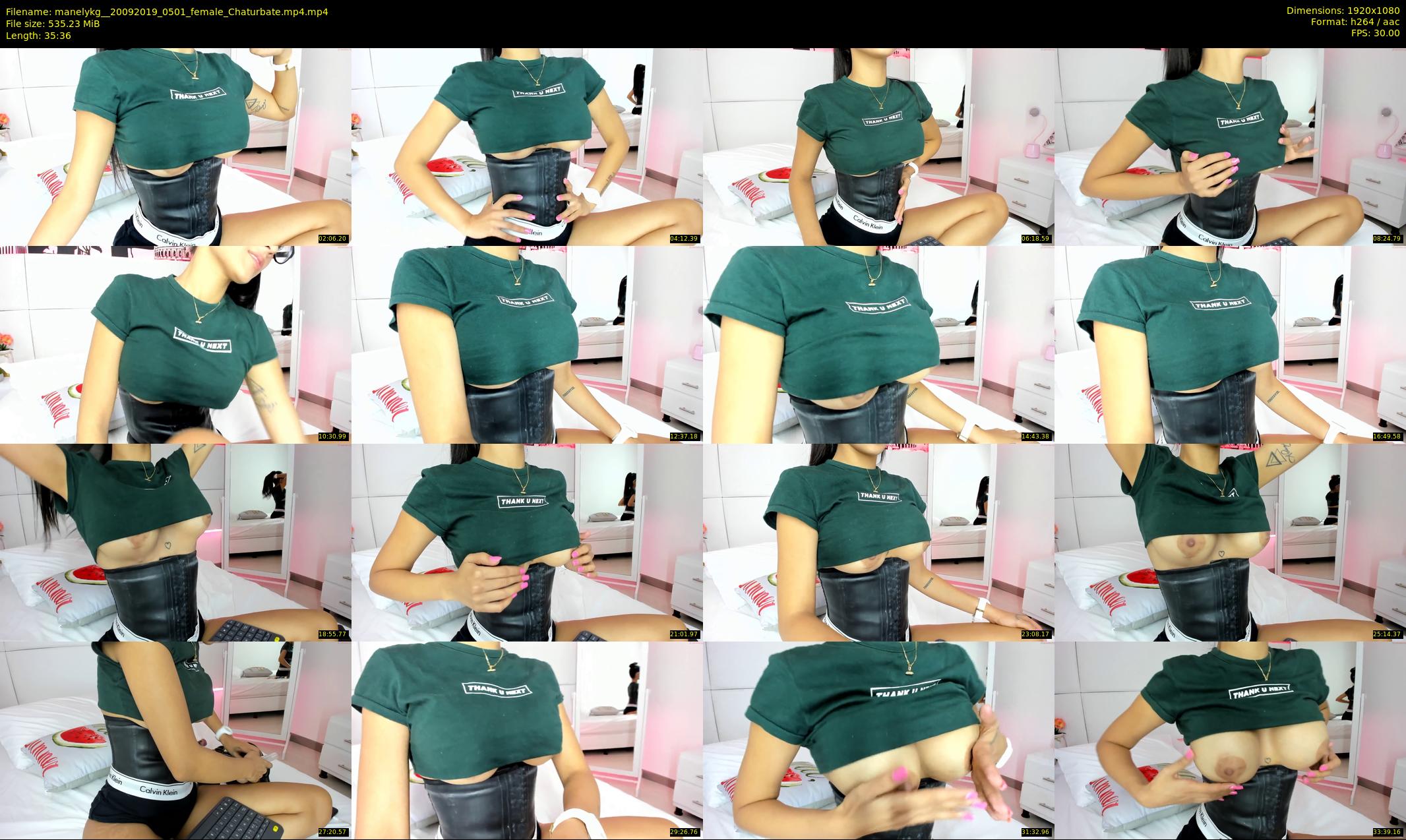 manelykg_ — 36 minute Chaturbate female cam show recording, 1080p, Sep 20, 2019