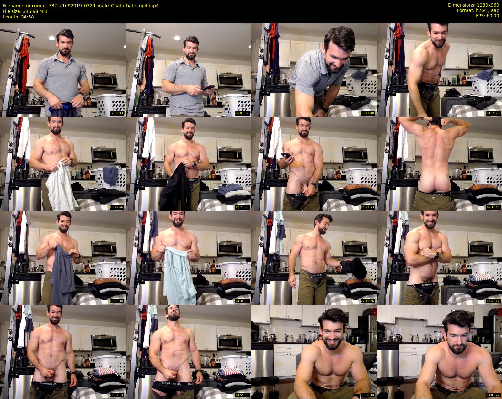 maximus_787 — 35 minute Chaturbate male cam show recording, 720p, Sep 21, 2019