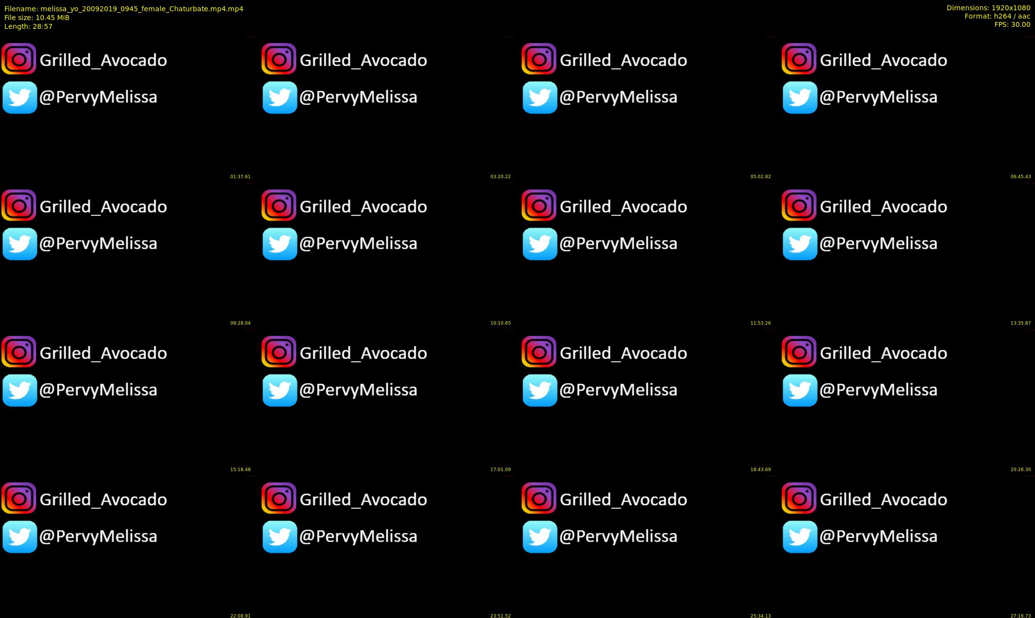 melissa_yo — 29 minute Chaturbate female cam show recording, 1080p, Sep 20, 2019