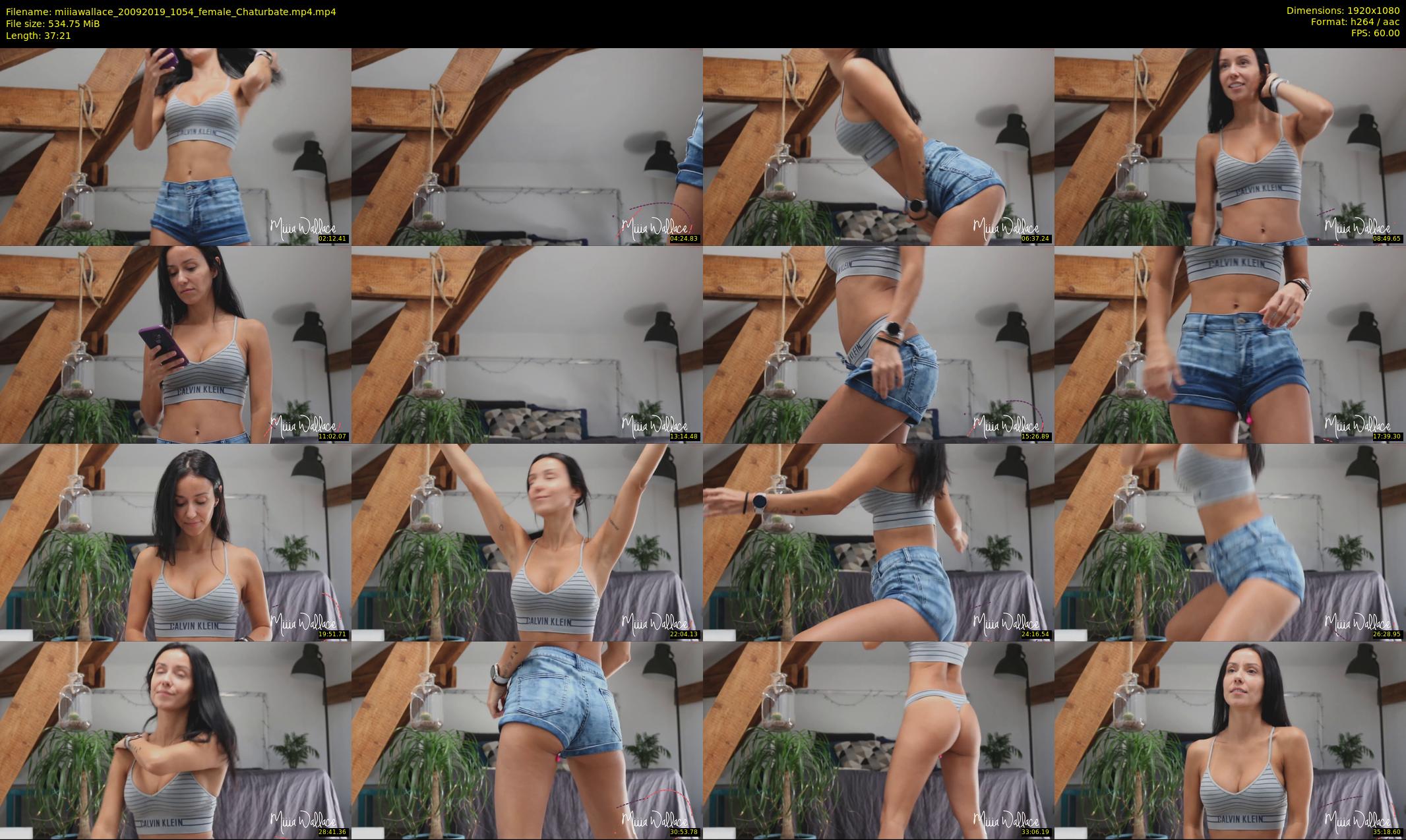 miiiawallace — 38 minute Chaturbate female cam show recording, 1080p, Sep 20, 2019