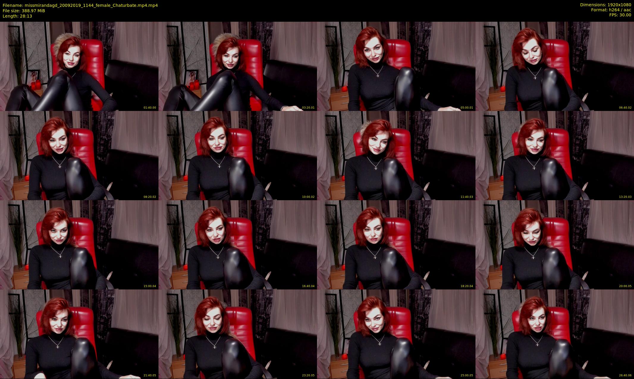 missmirandagd — 29 minute Chaturbate female cam show recording, 1080p, Sep 20, 2019