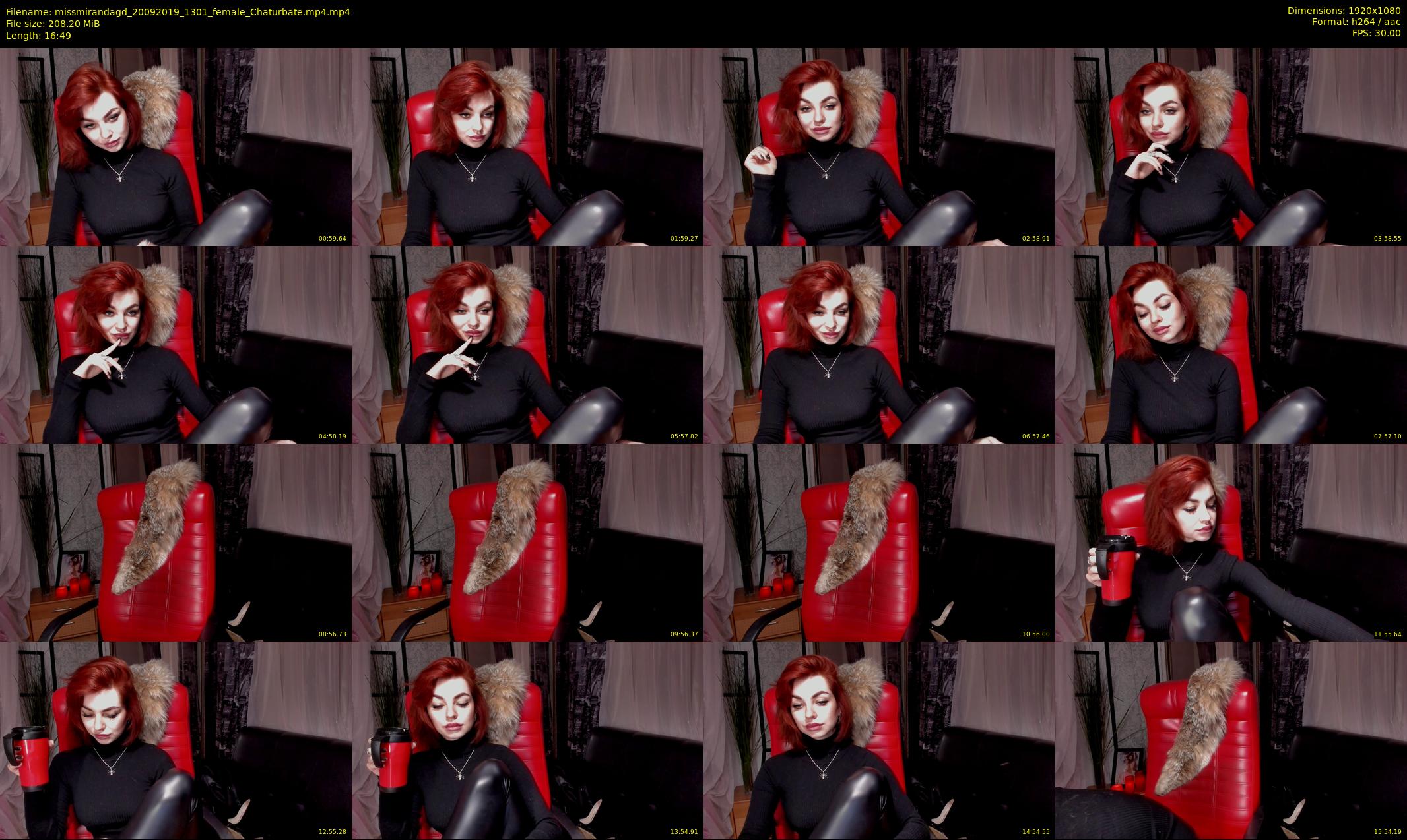 missmirandagd — 17 minute Chaturbate female cam show recording, 1080p, Sep 20, 2019