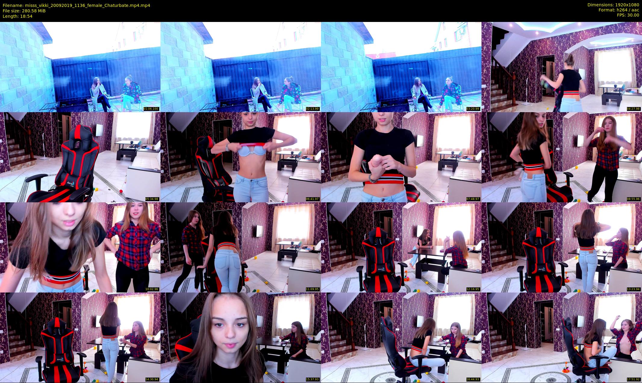 misss_vikki — 19 minute Chaturbate female cam show recording, 1080p, Sep 20, 2019