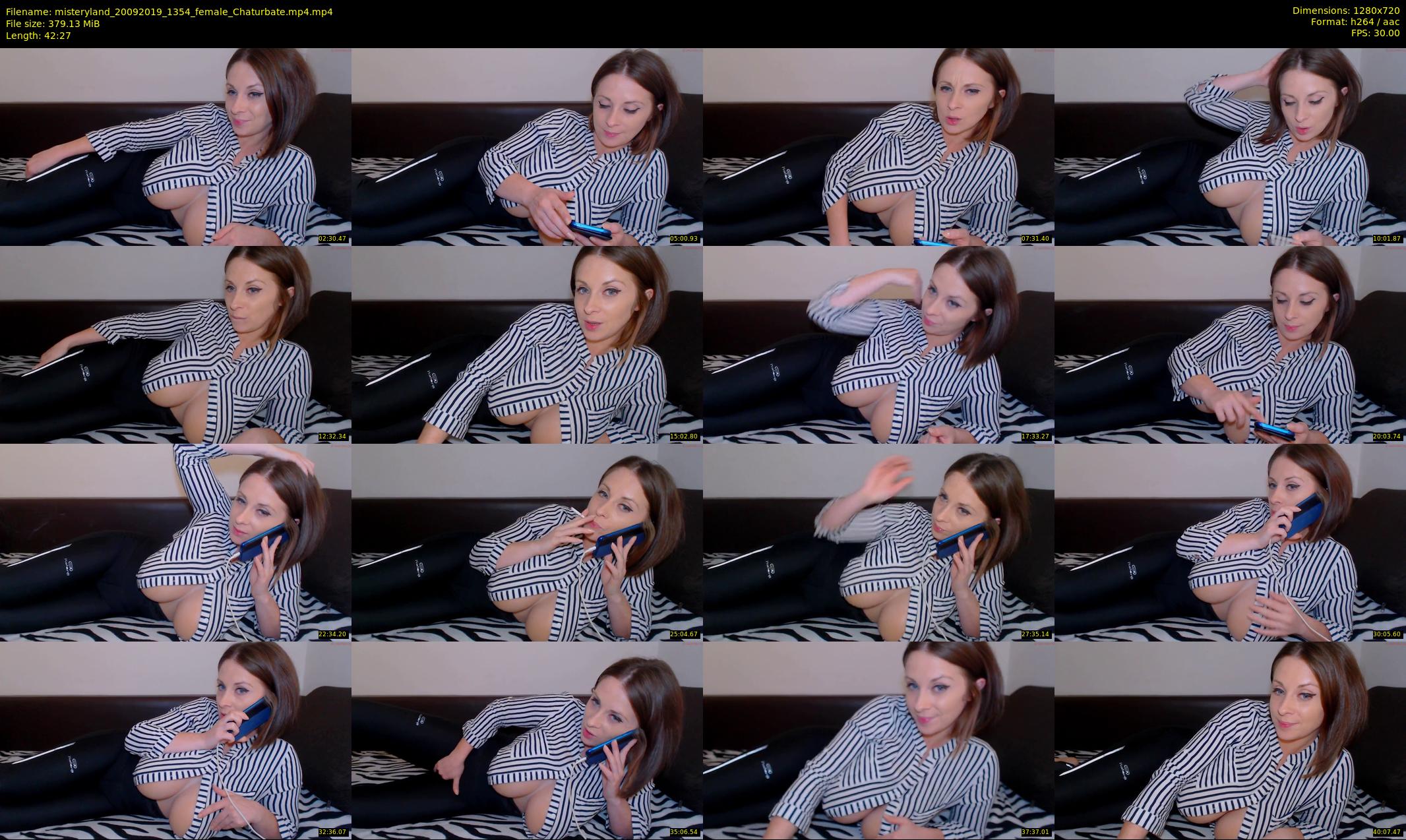 misteryland — 43 minute Chaturbate couple cam show recording, 720p, Sep 20, 2019