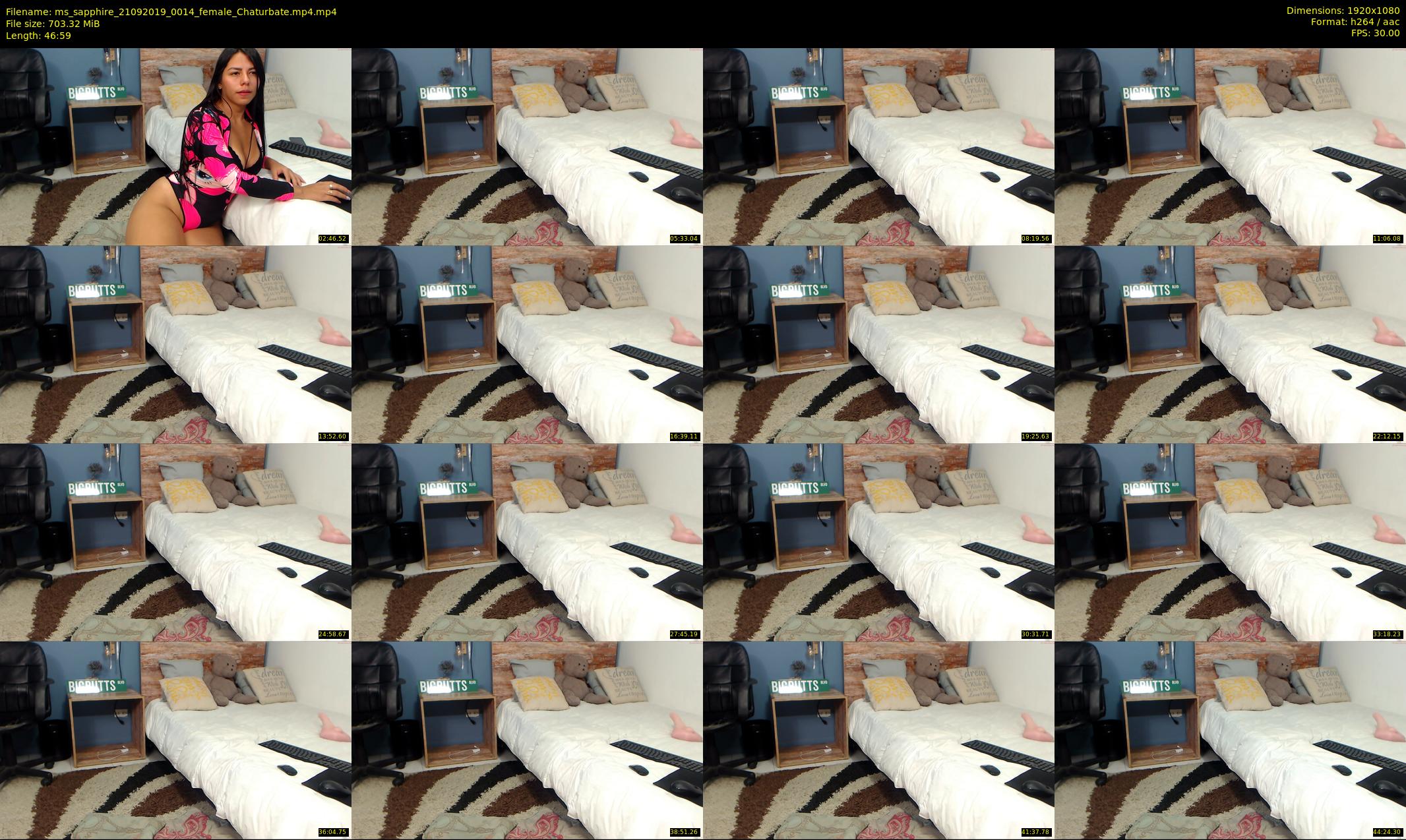 ms_sapphire — 47 minute Chaturbate female cam show recording, 1080p, Sep 21, 2019
