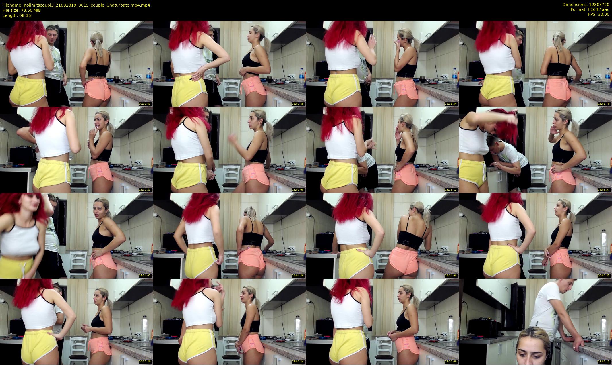 nolimitscoupl3 — 9 minute Chaturbate couple cam show recording, 720p, Sep 21, 2019