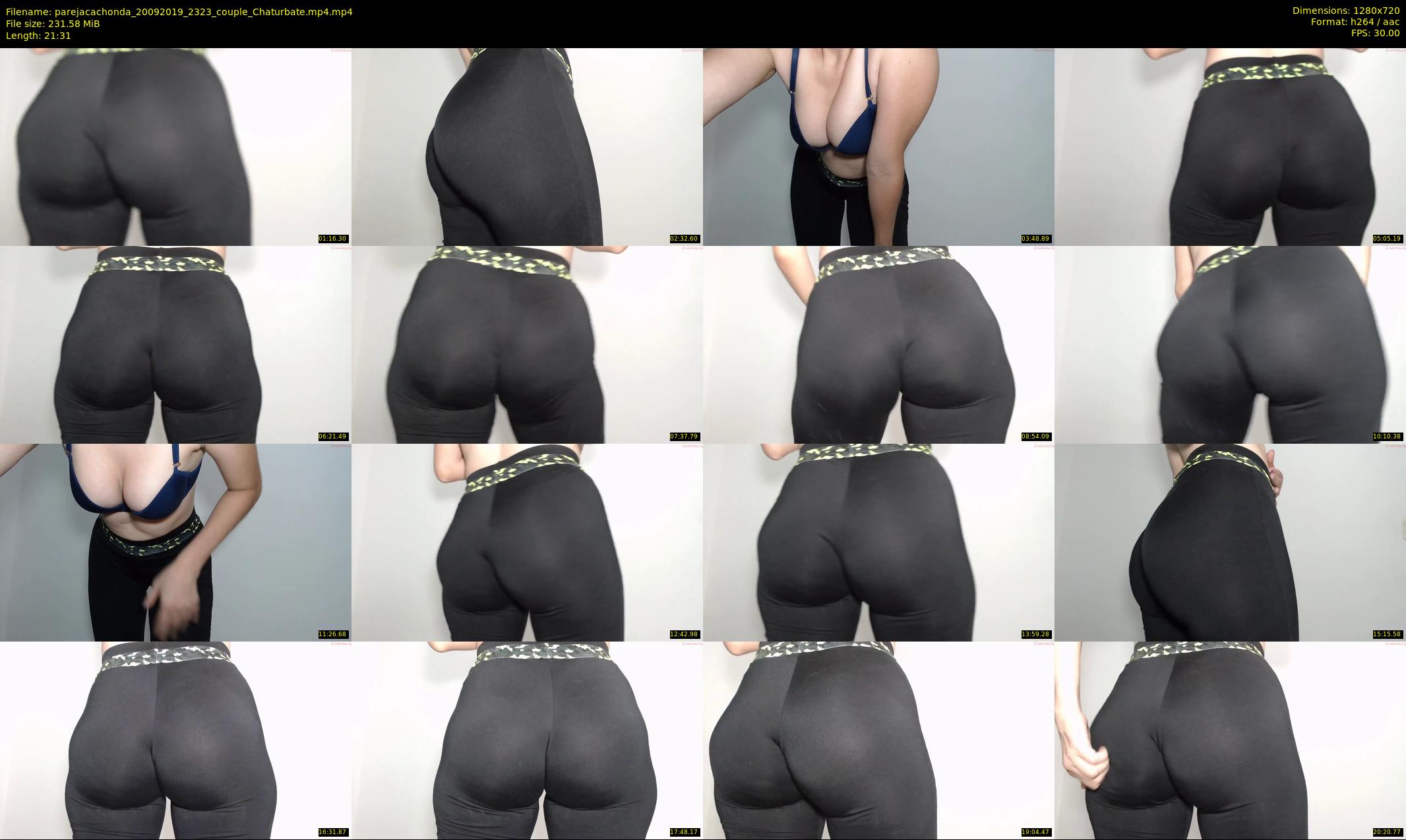 parejacachonda — 22 minute Chaturbate couple cam show recording, 720p, Sep 20, 2019