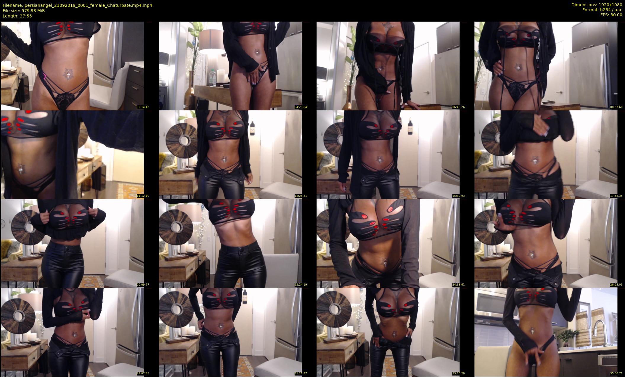 persianangel — 38 minute Chaturbate female cam show recording, 1080p, Sep 21, 2019
