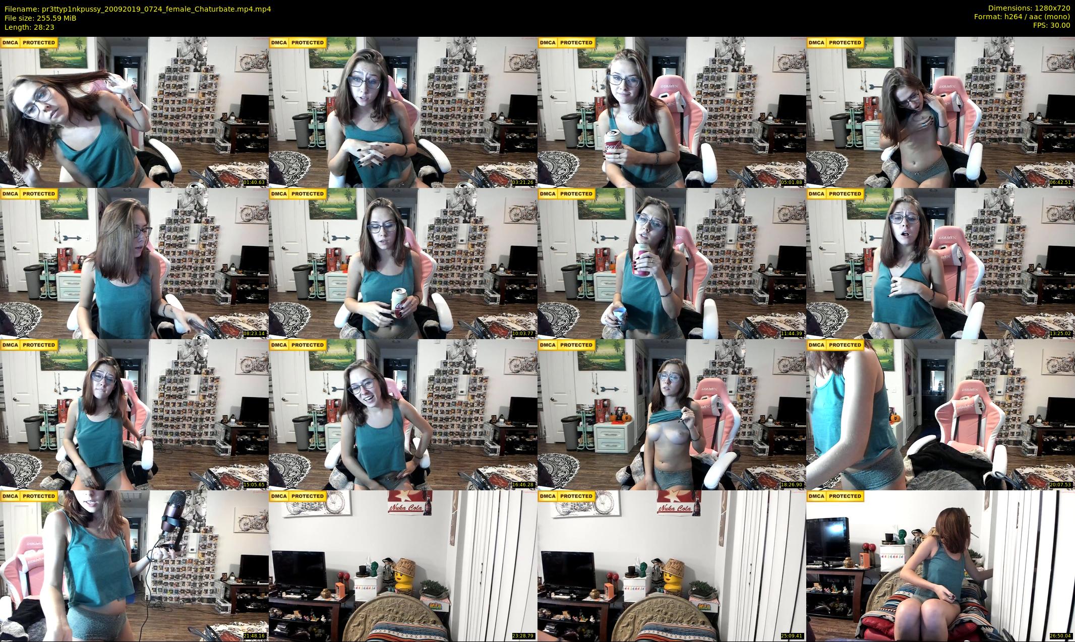 pr3ttyp1nkpussy — 29 minute Chaturbate couple cam show recording, 720p, Sep 20, 2019