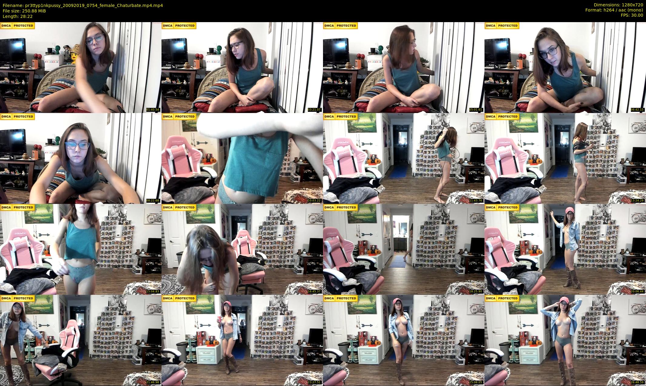 pr3ttyp1nkpussy — 29 minute Chaturbate couple cam show recording, 720p, Sep 20, 2019