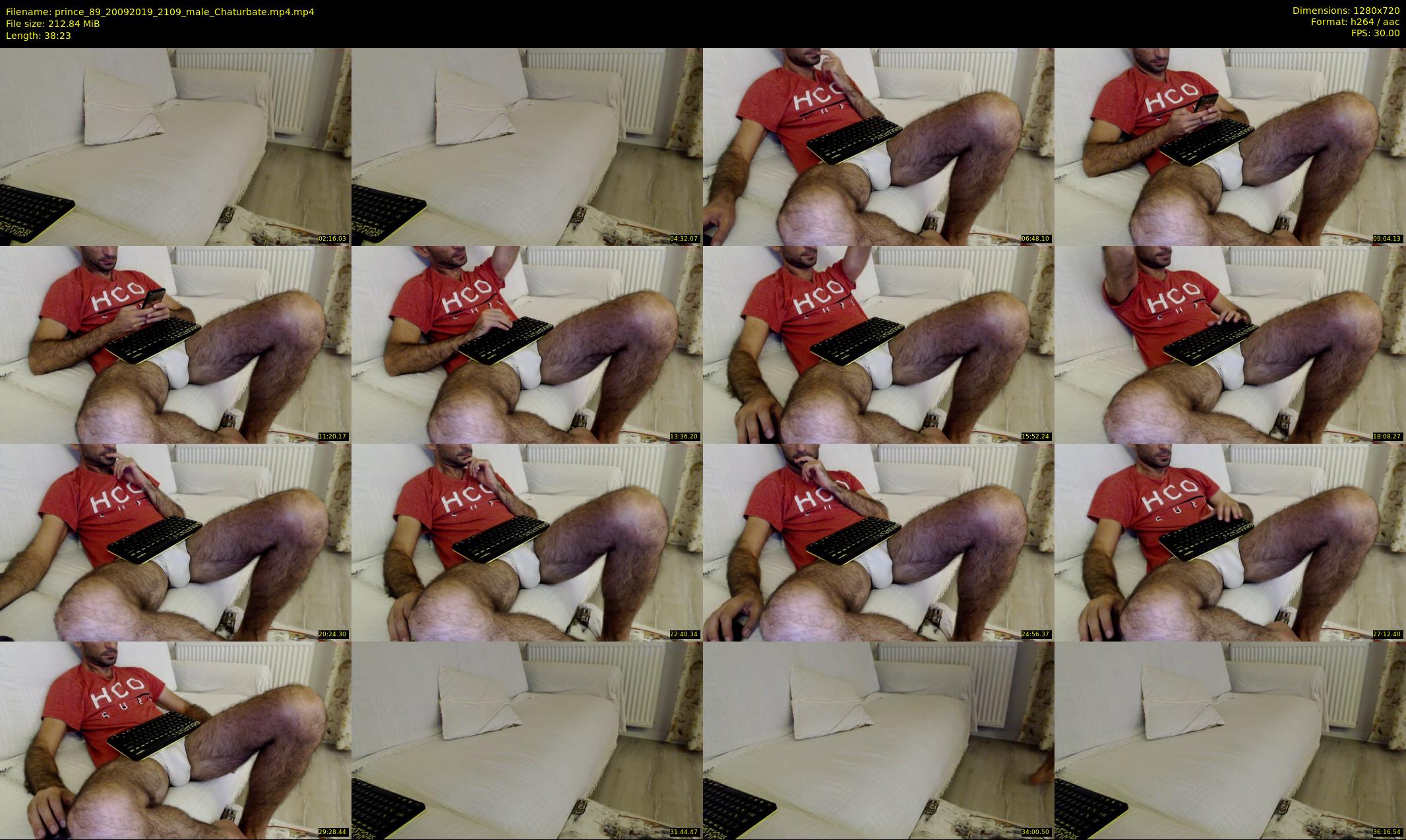 prince_89 — 39 minute Chaturbate male cam show recording, 720p, Sep 20, 2019