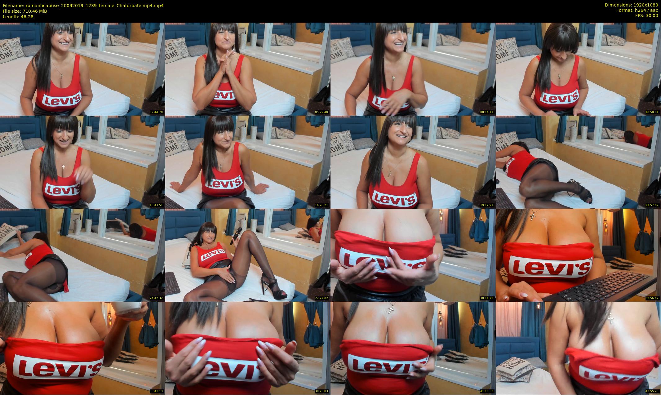 romanticabuse — 47 minute Chaturbate female cam show recording, 1080p, Sep 20, 2019