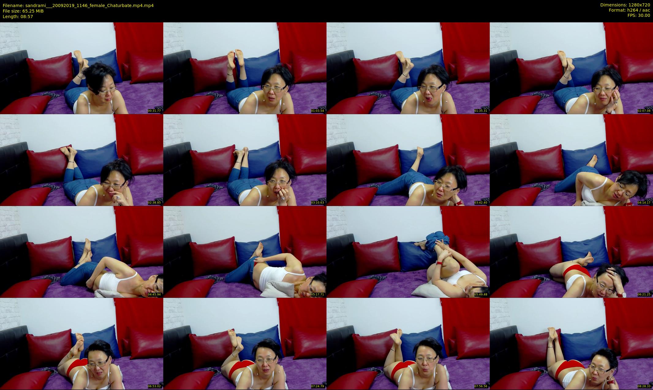 sandrami__ — 9 minute Chaturbate female cam show recording, 720p, Sep 20, 2019