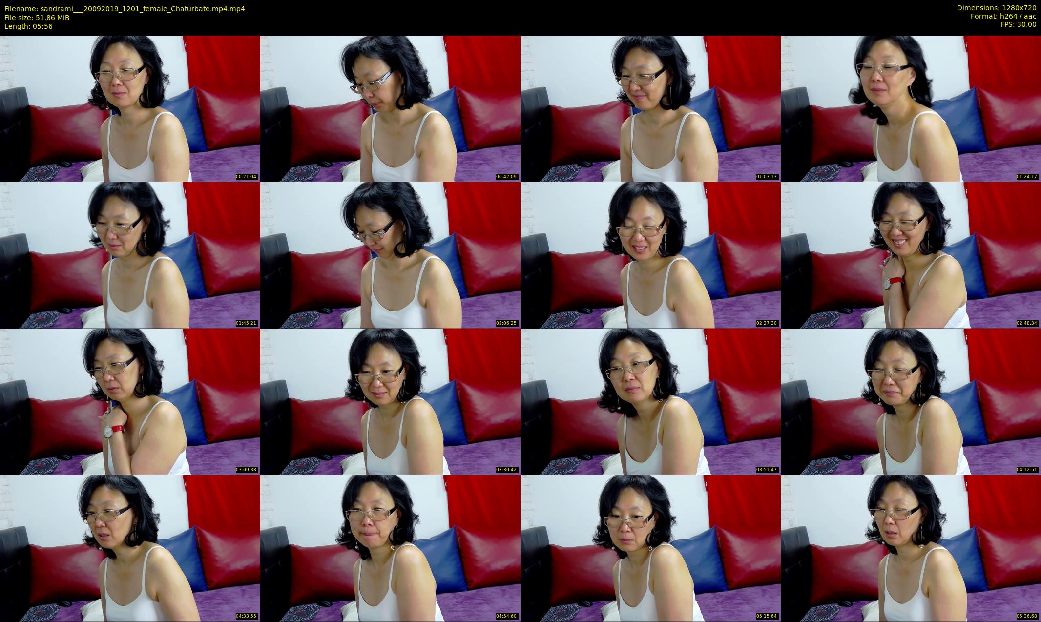 sandrami__ — 6 minute Chaturbate female cam show recording, 720p, Sep 20, 2019