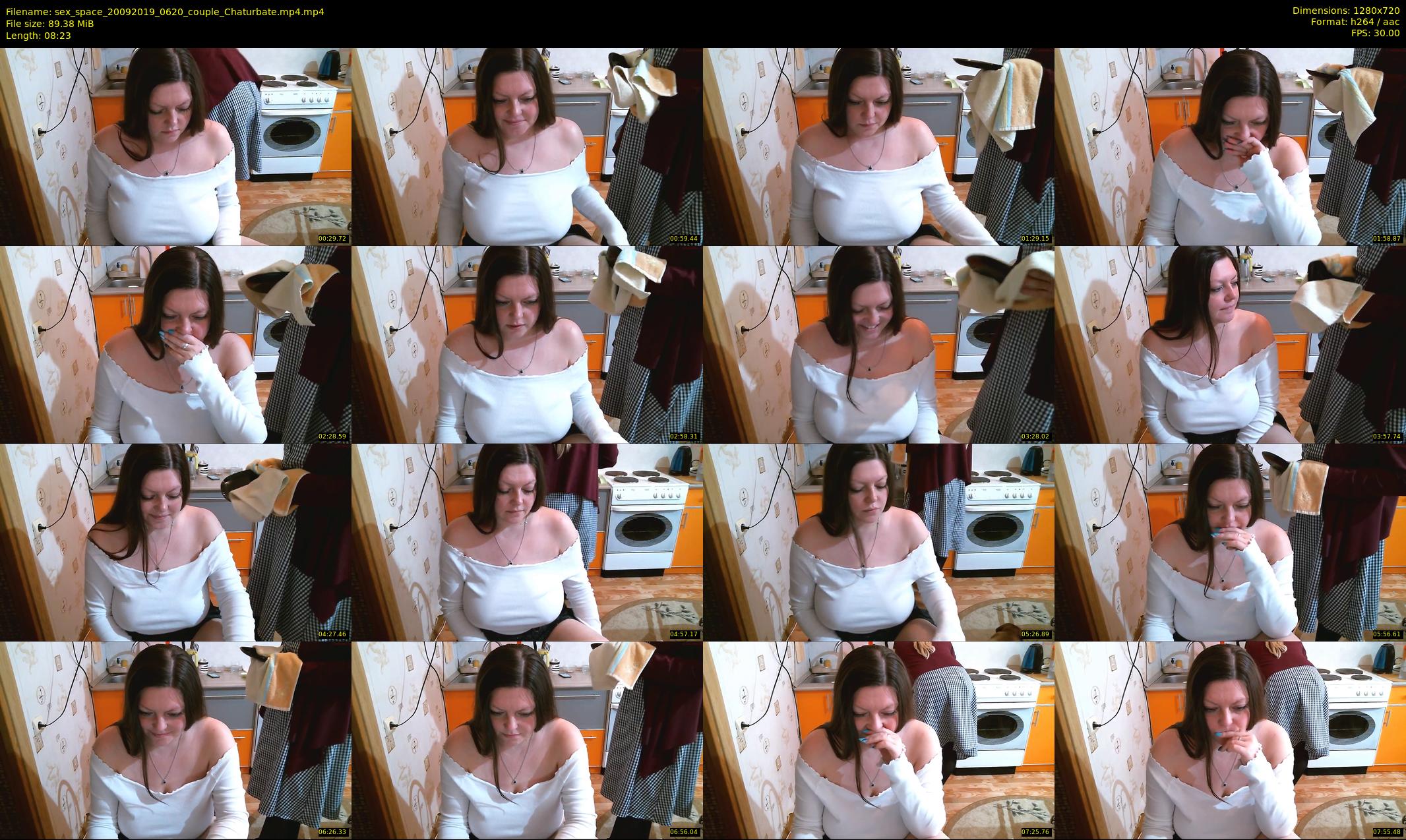sex_space — 9 minute Chaturbate couple cam show recording, 720p, Sep 20, 2019