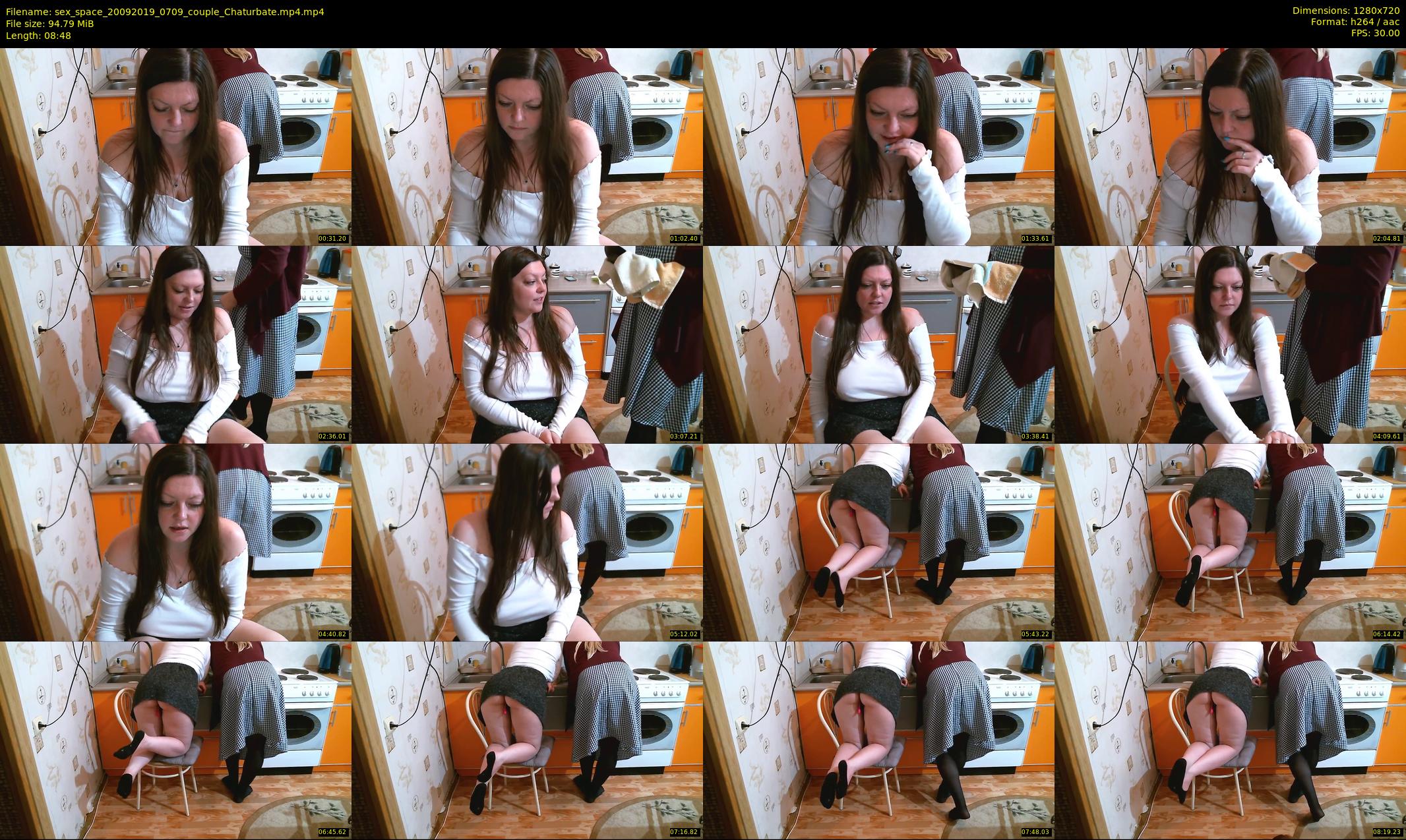 sex_space — 9 minute Chaturbate couple cam show recording, 720p, Sep 20, 2019