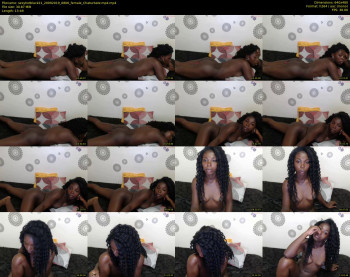 sexyhotblack21 — 14 minute Chaturbate female cam show recording, 480p, Sep 20, 2019