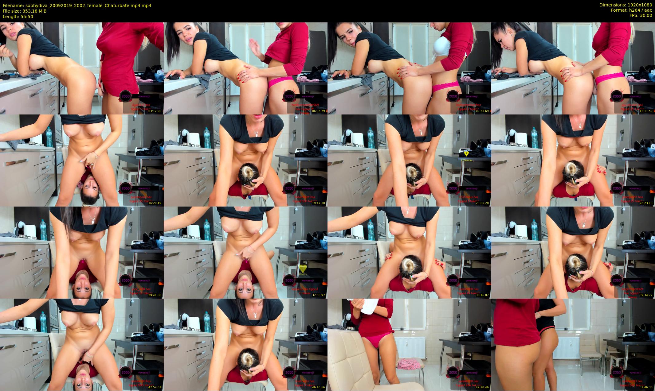 sophydiva — 56 minute Chaturbate female cam show recording, 1080p, Sep 20, 2019