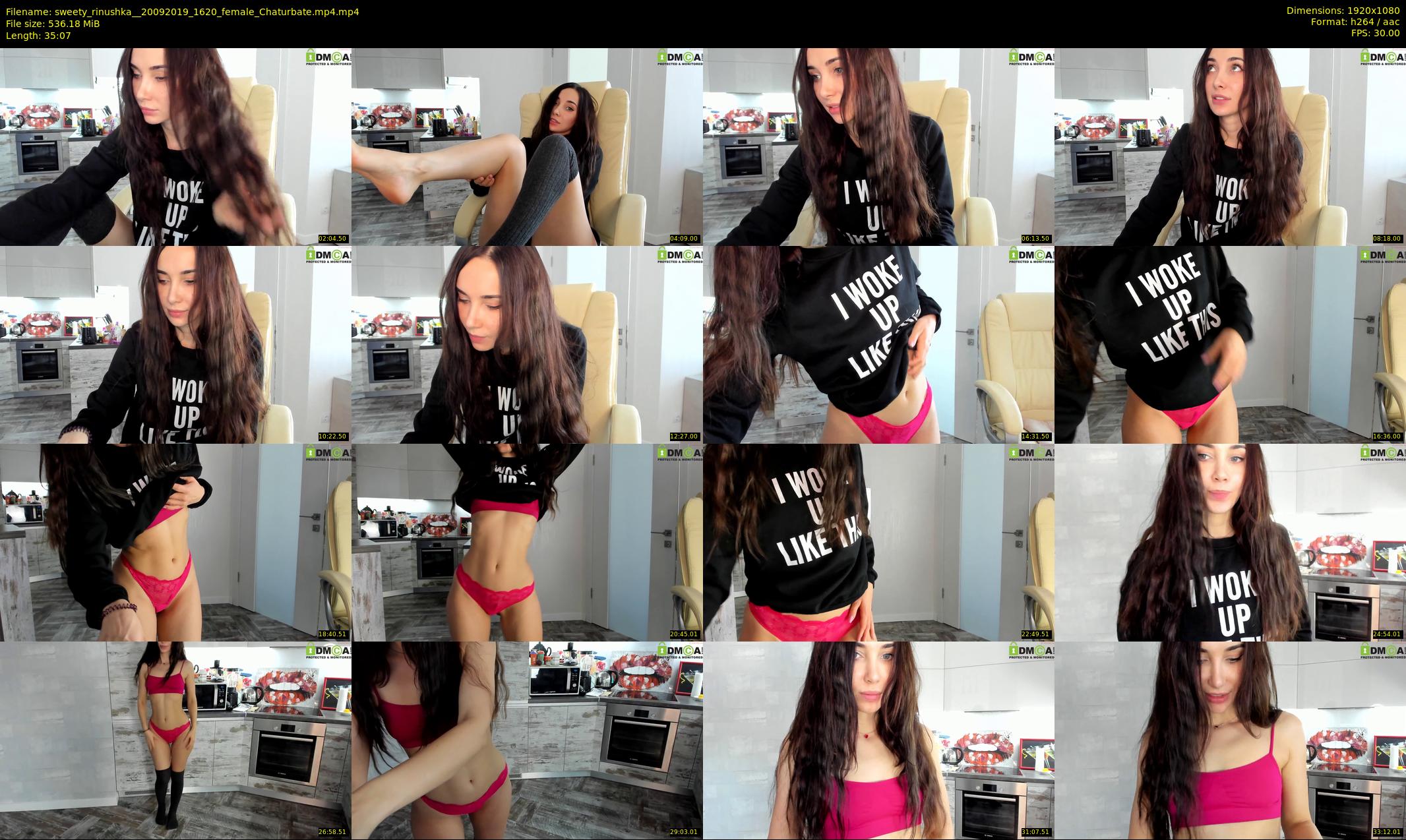 sweety_rinushka_ — 36 minute Chaturbate female cam show recording, 1080p, Sep 20, 2019