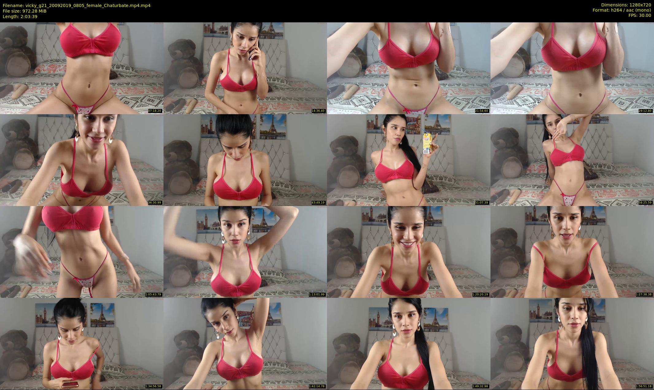 vicky_g21 — 124 minute Chaturbate female cam show recording, 720p, Sep 20, 2019