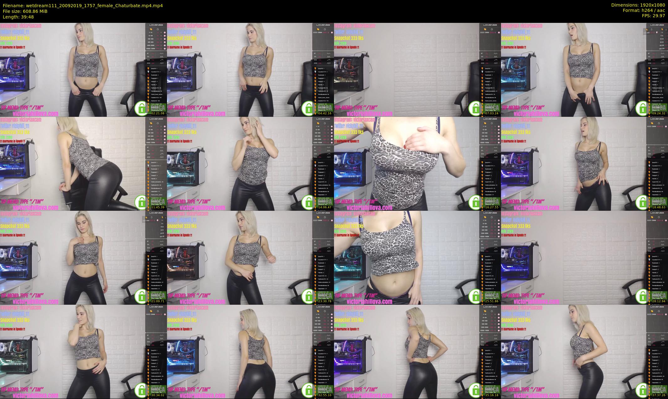 wetdream111 — 40 minute Chaturbate couple cam show recording, 1080p, Sep 20, 2019