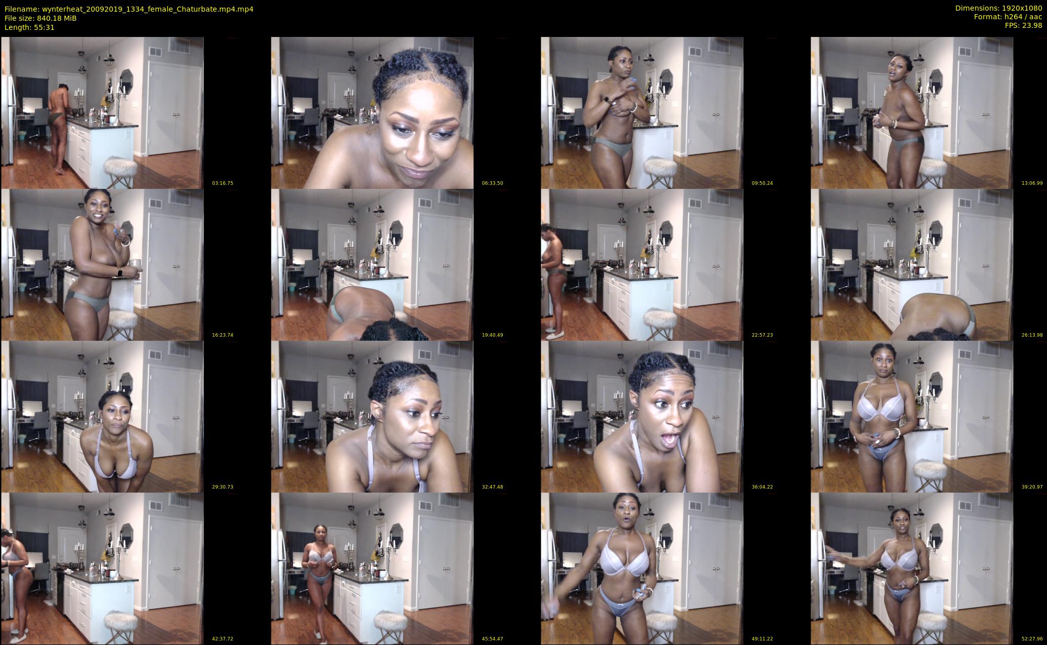 wynterheat — 56 minute Chaturbate female cam show recording, 1080p, Sep 20, 2019