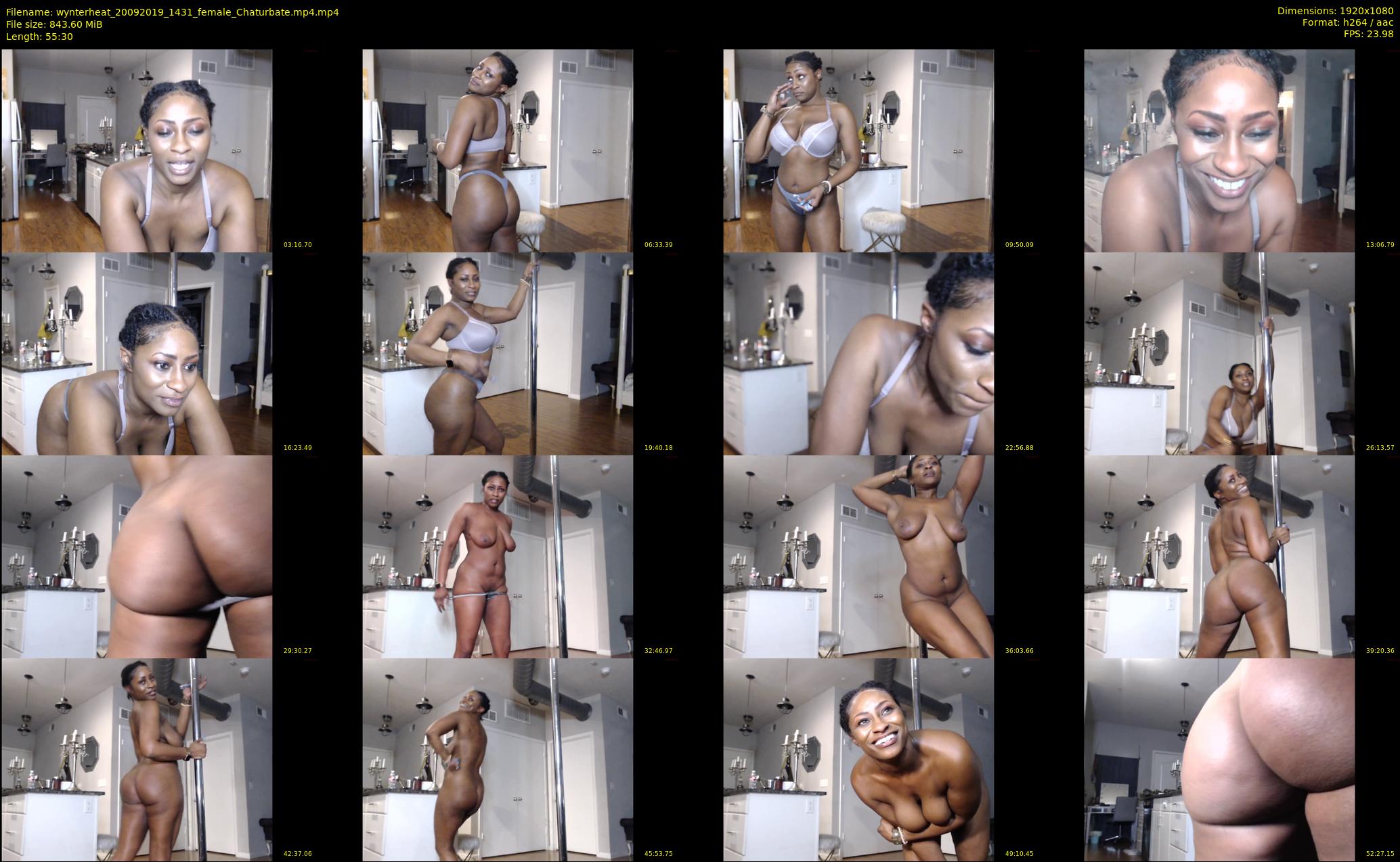 wynterheat — 56 minute Chaturbate female cam show recording, 1080p, Sep 20, 2019