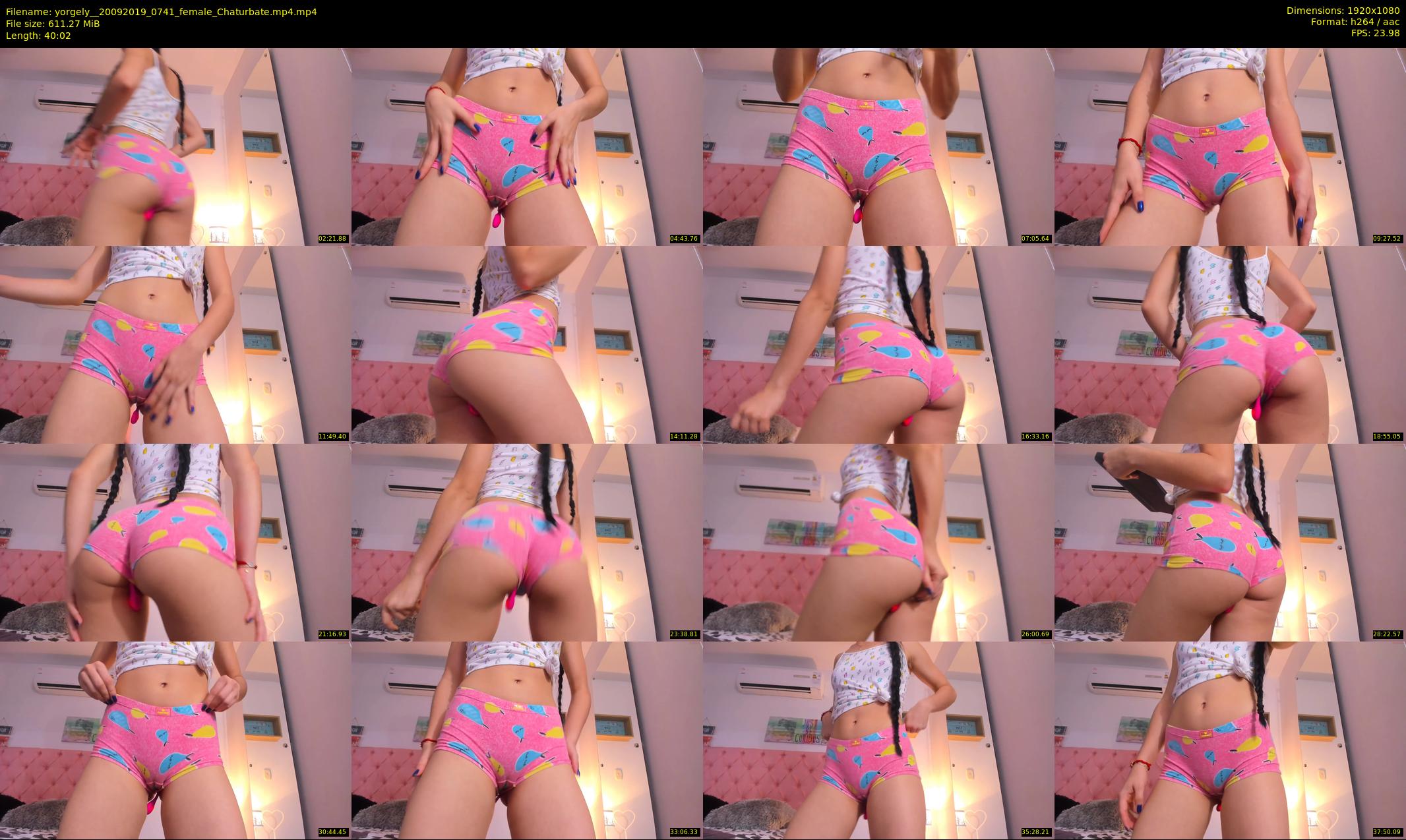 yorgely_ — 41 minute Chaturbate female cam show recording, 1080p, Sep 20, 2019