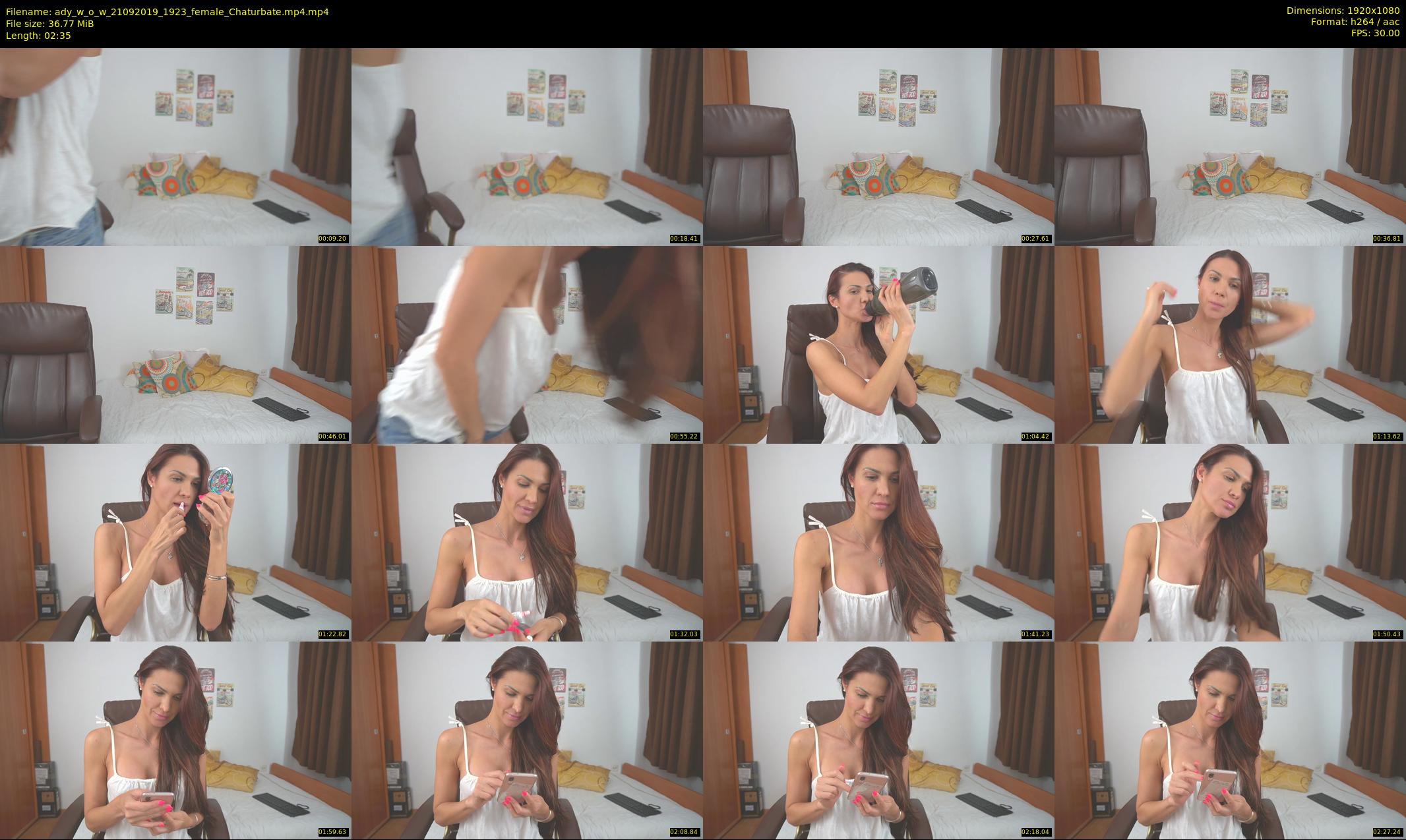 ady_w_o_w — 3 minute Chaturbate female cam show recording, 1080p, Sep 21, 2019