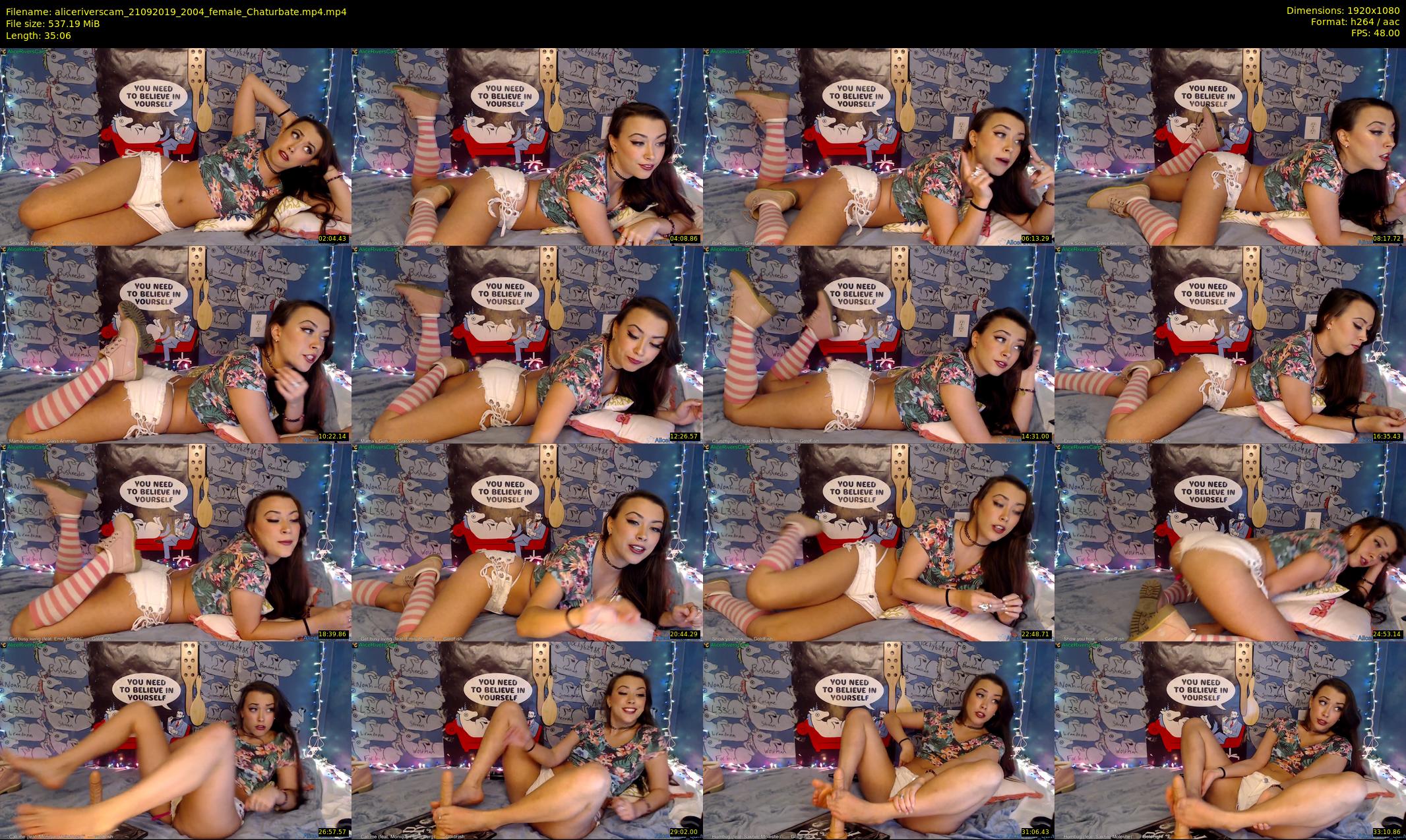 aliceriverscam — 36 minute Chaturbate female cam show recording, 1080p, Sep 21, 2019