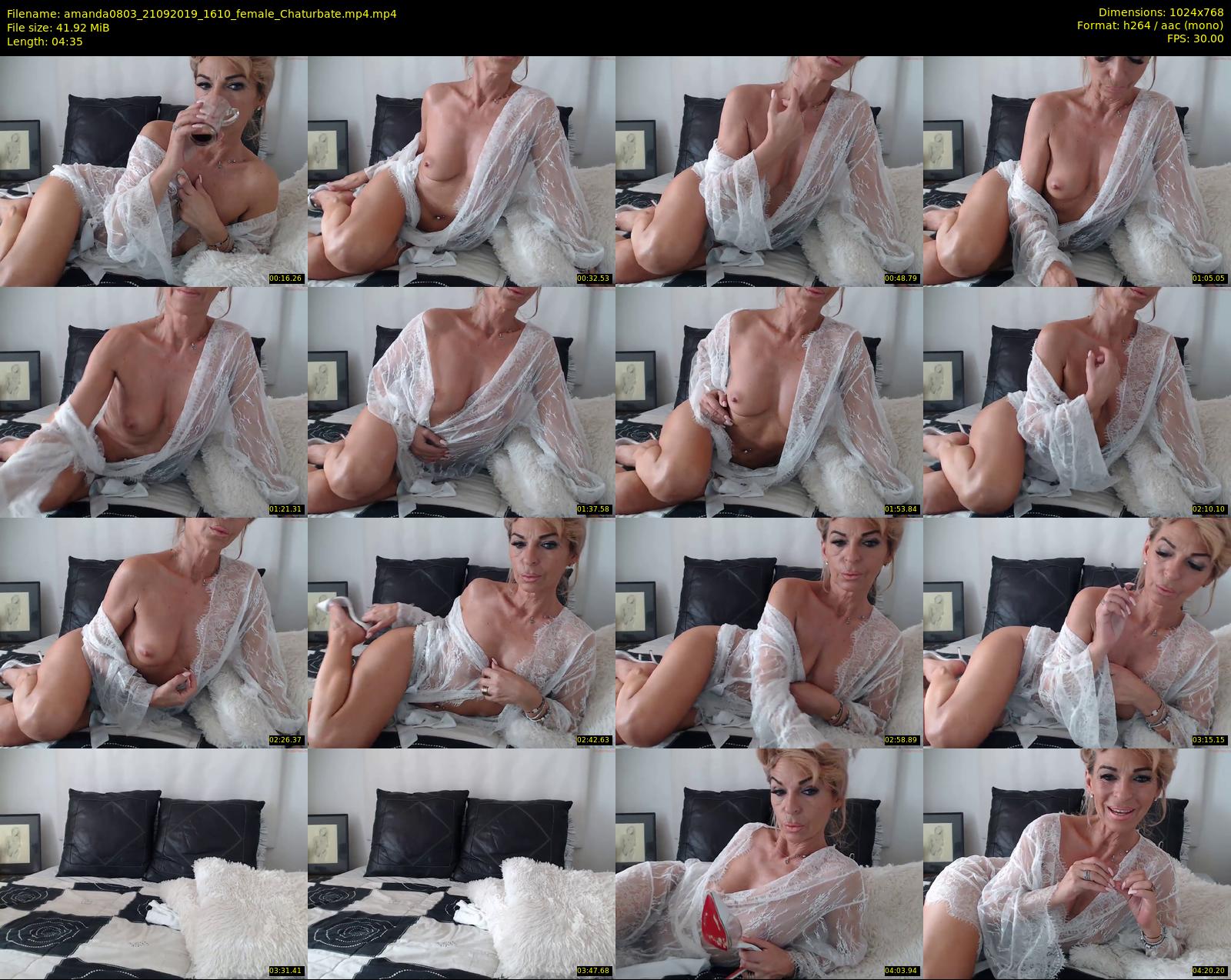 amanda0803 — 5 minute Chaturbate female cam show recording, 720p, Sep 21, 2019
