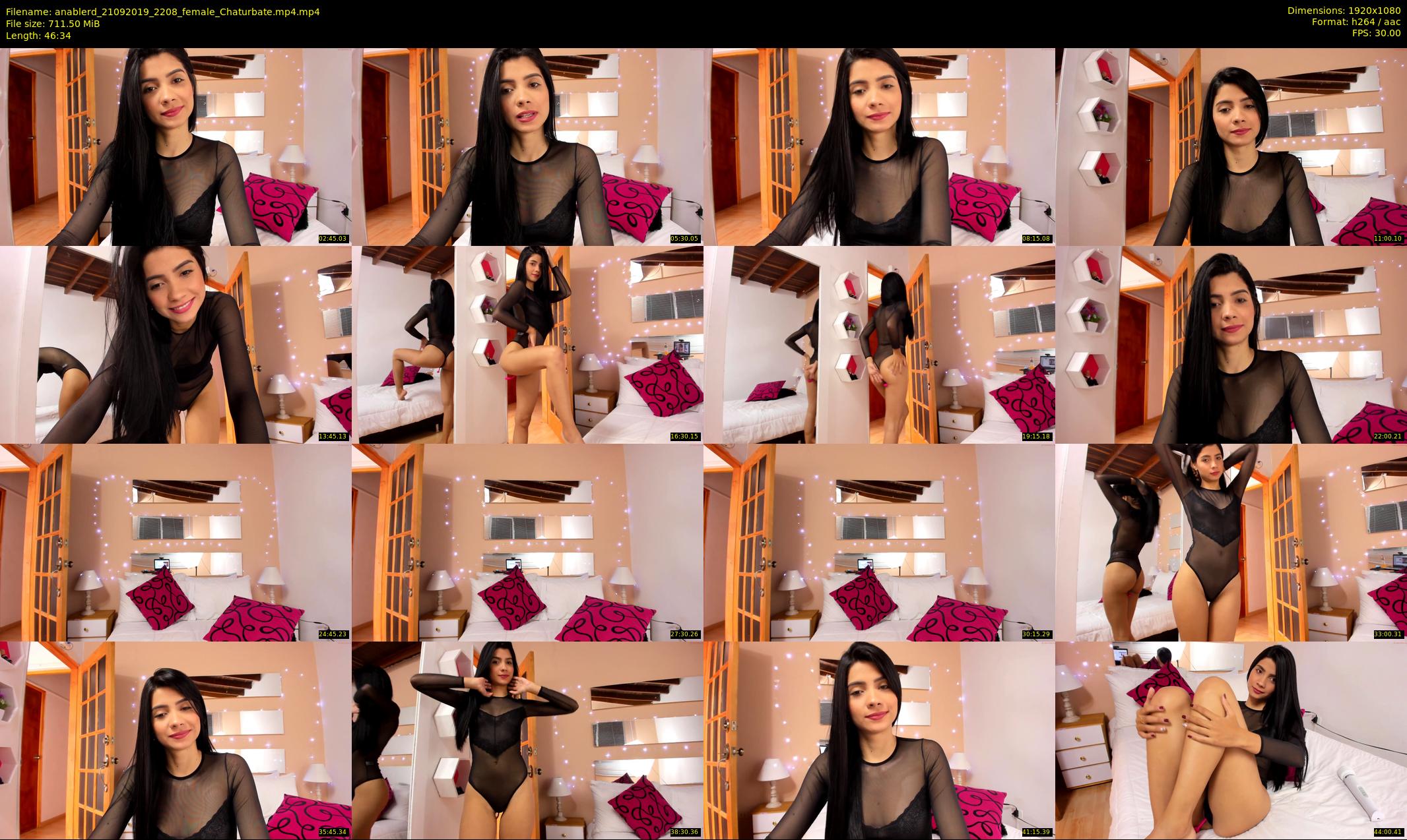 anablerd — 47 minute Chaturbate female cam show recording, 1080p, Sep 21, 2019