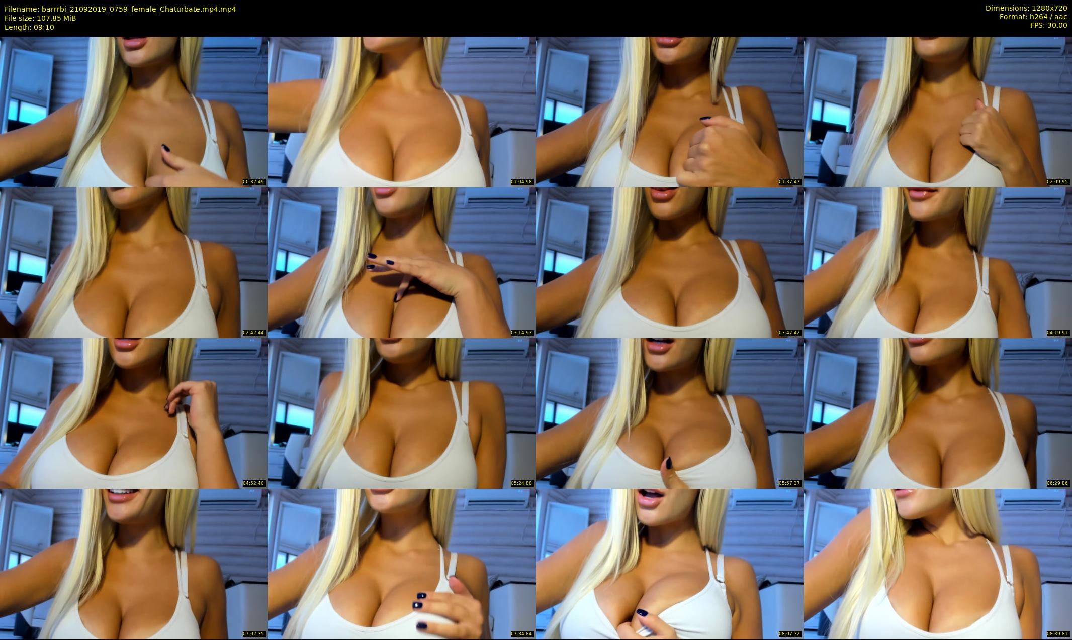 barrrbi — 10 minute Chaturbate female cam show recording, 720p, Sep 21, 2019